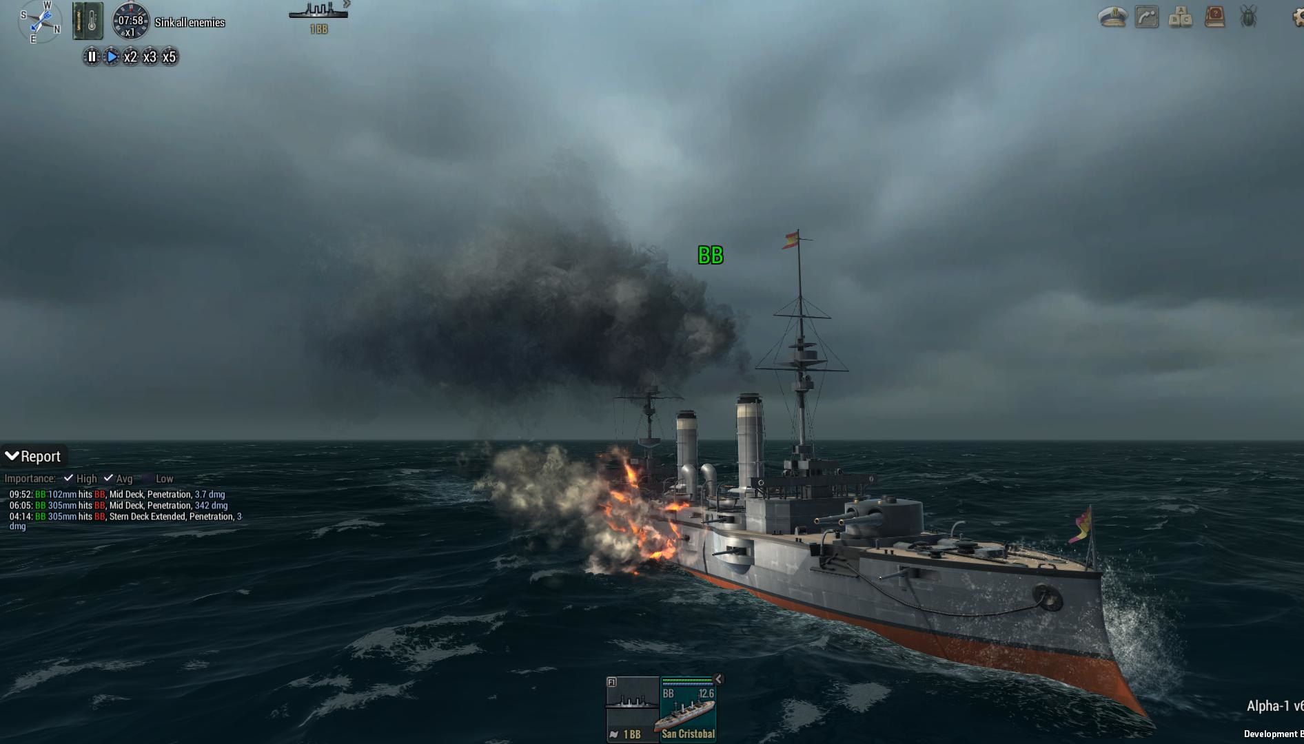 Скриншот: Ultimate Admiral: Dreadnoughts