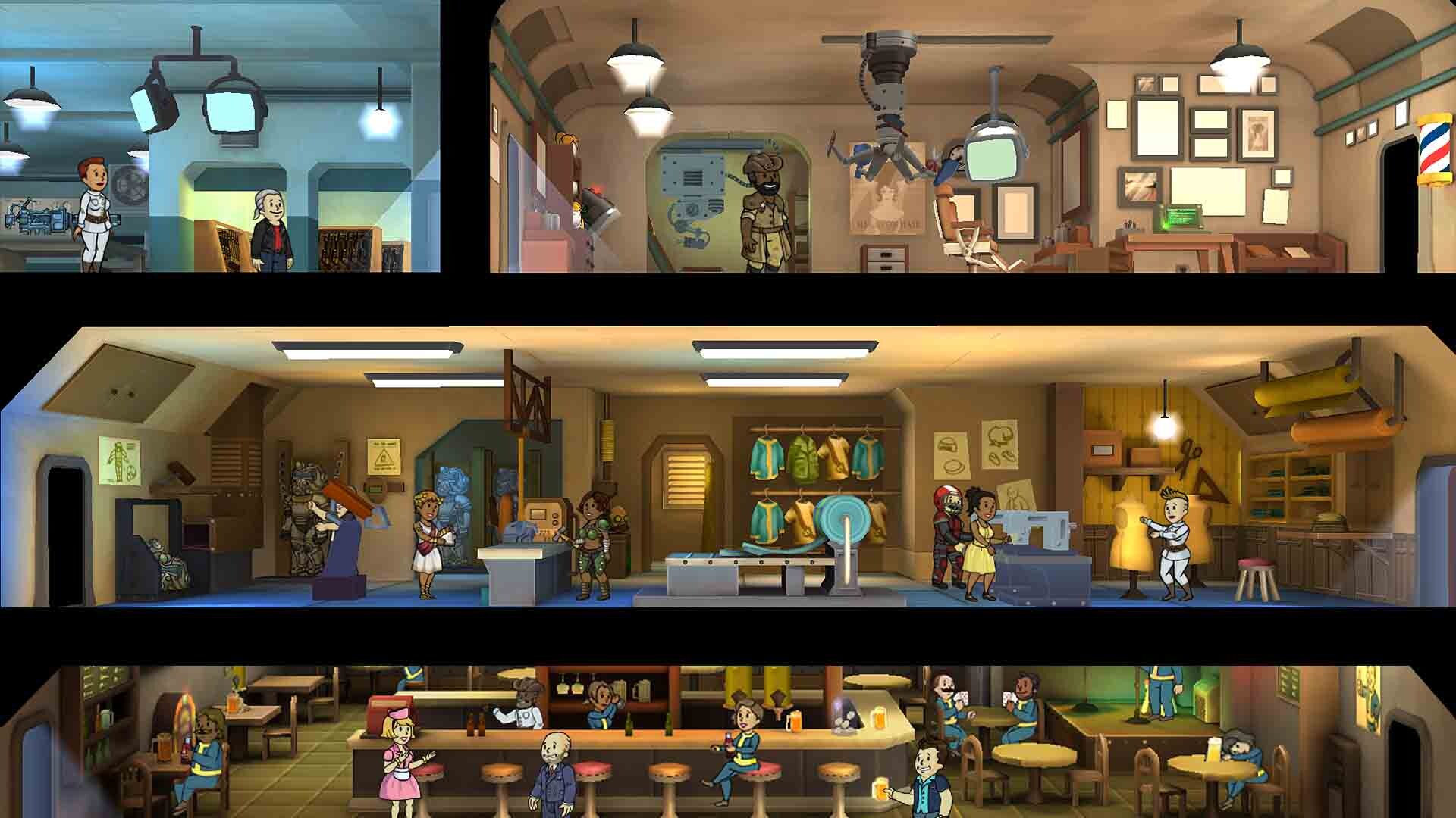 Скриншот: Fallout Shelter