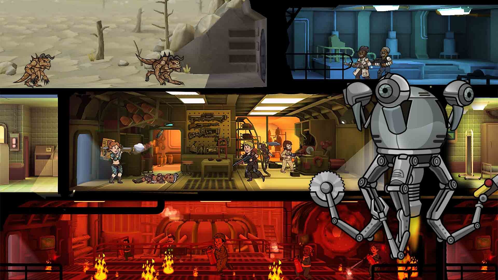 Скриншот: Fallout Shelter