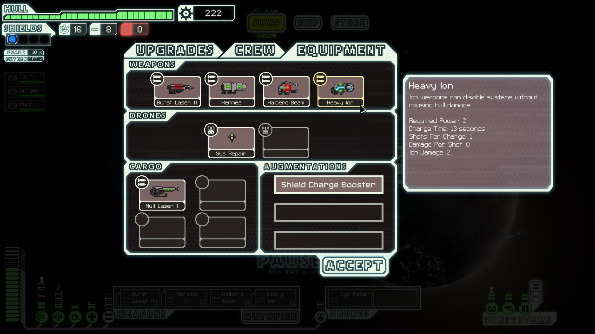 Скриншот: FTL: Faster Than Light