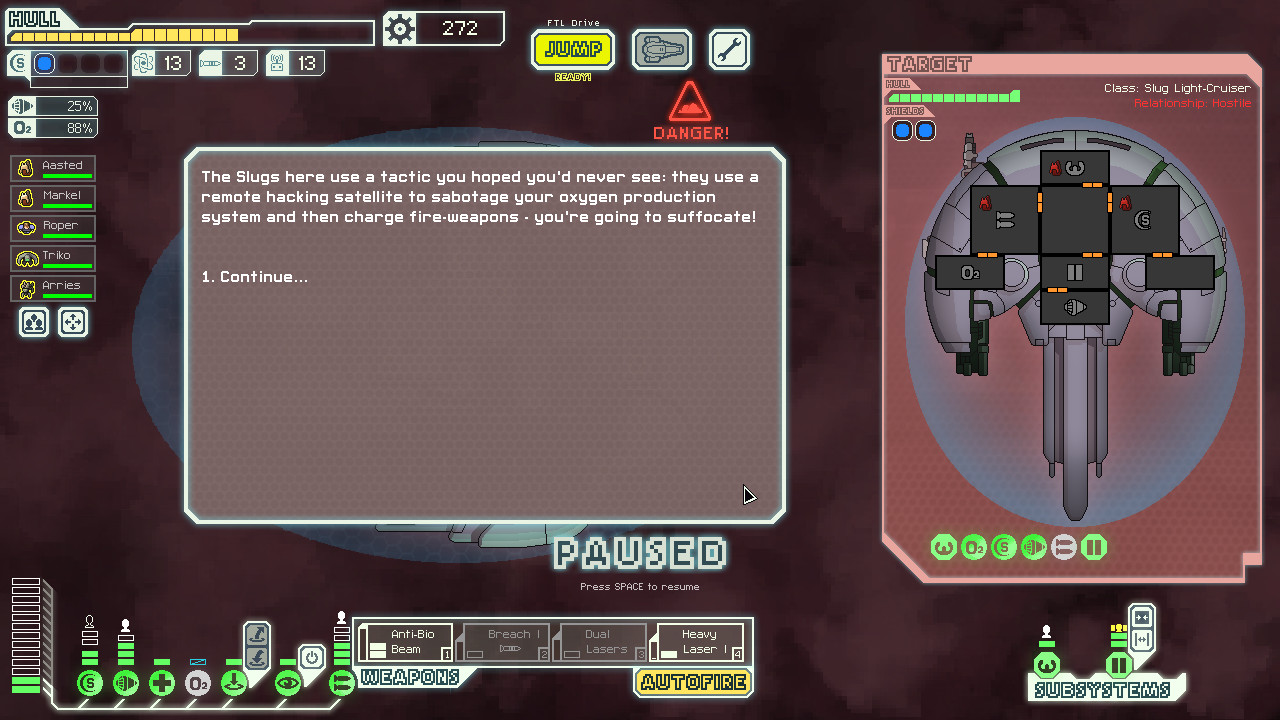 Скриншот: FTL: Faster Than Light