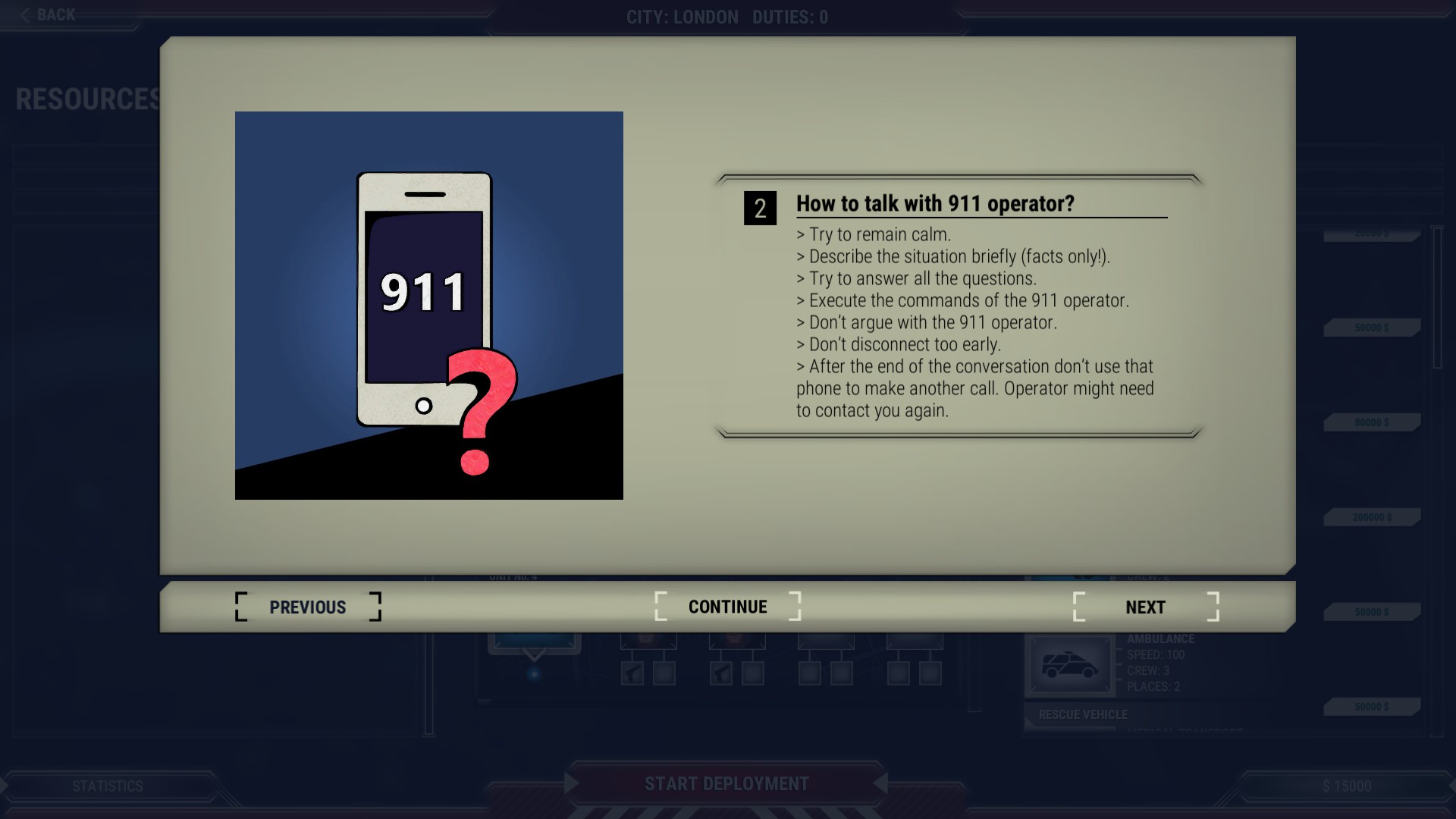 Скриншот: 911 Operator