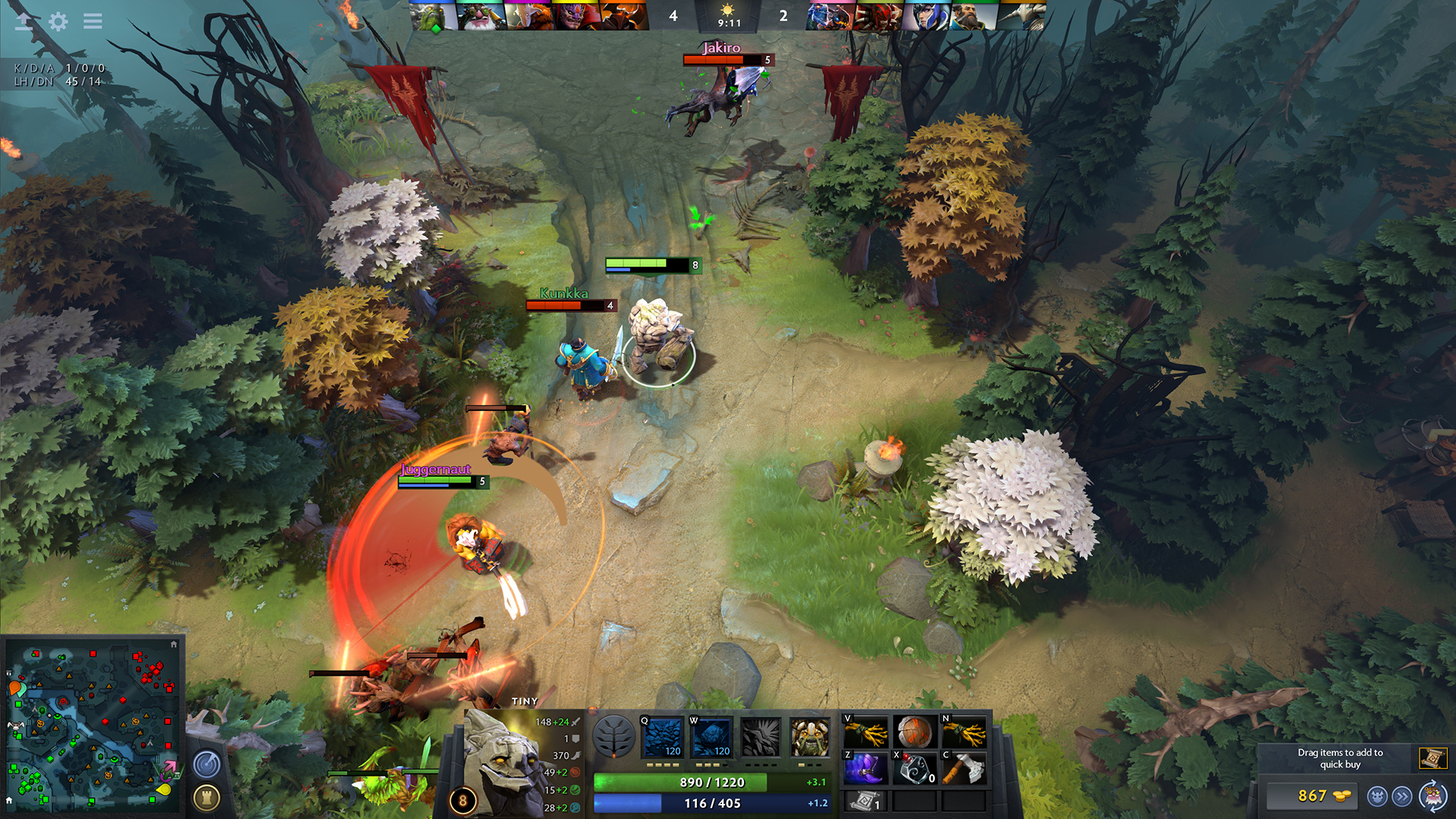 Скриншот: Dota 2