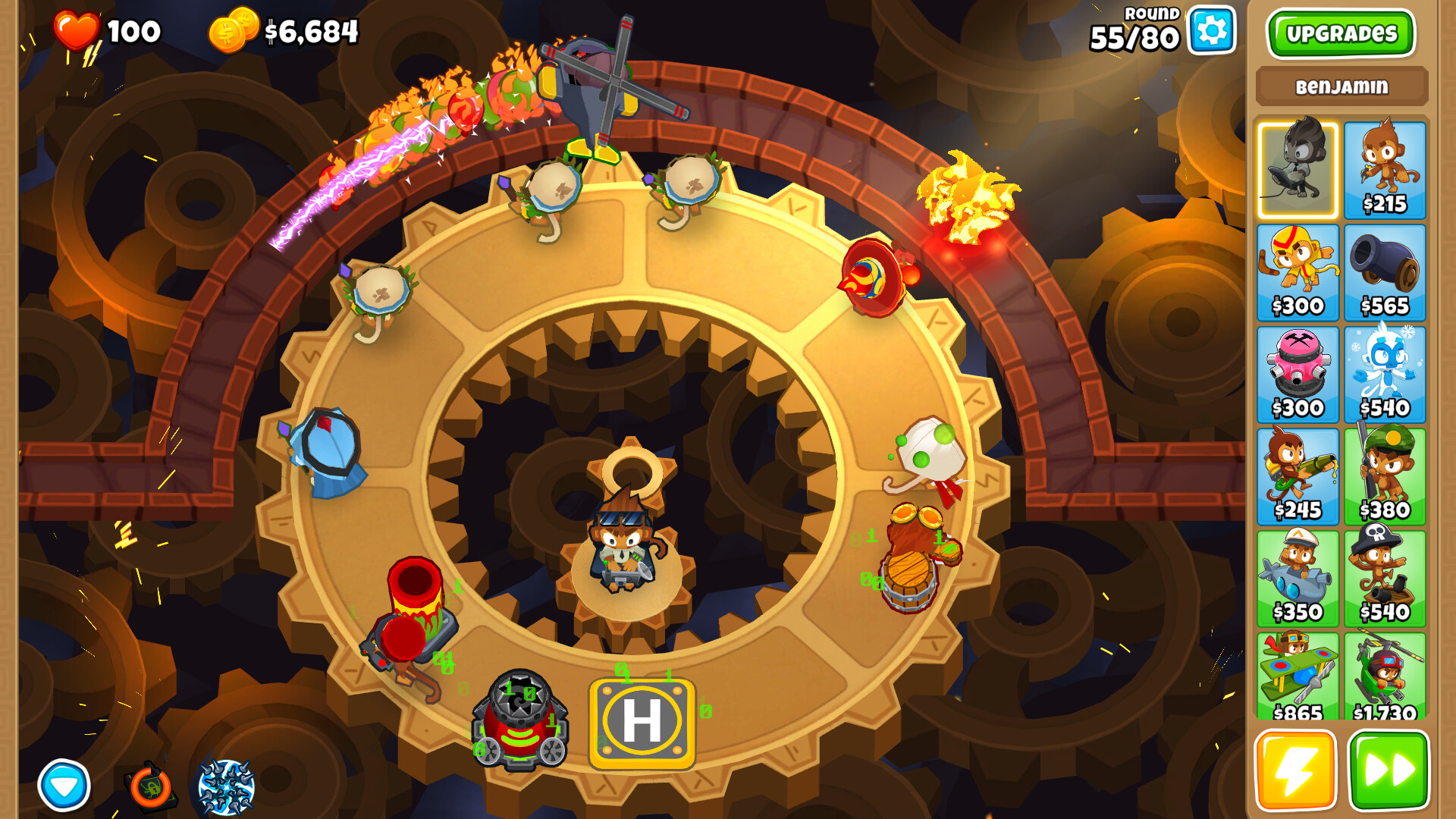 Скриншот: Bloons TD 6