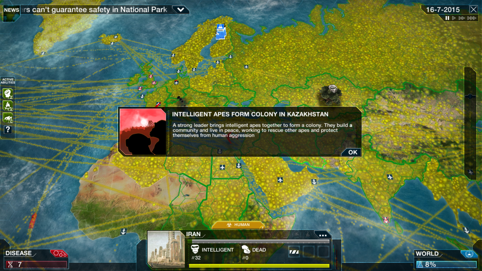 Скриншот: Plague Inc: Evolved