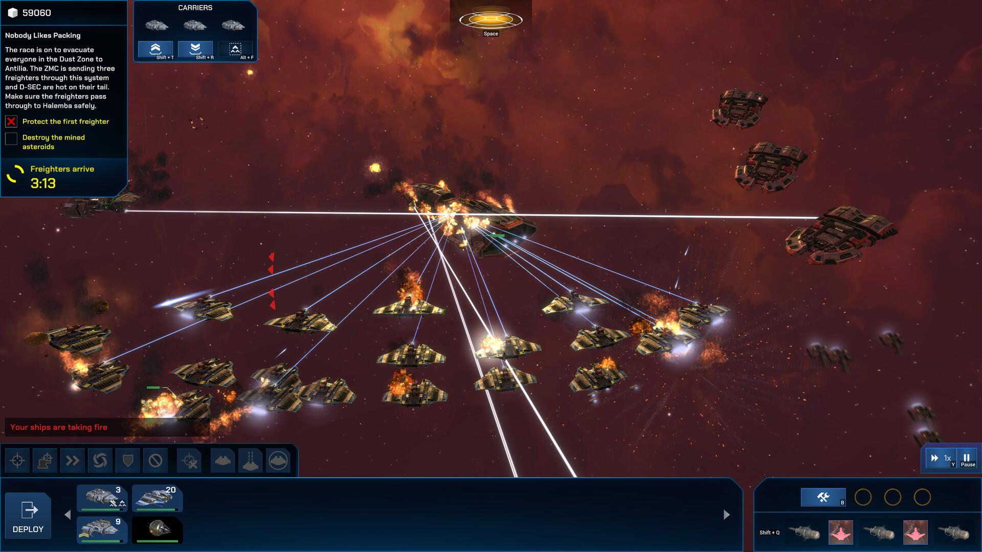 Скриншот: Dust Fleet