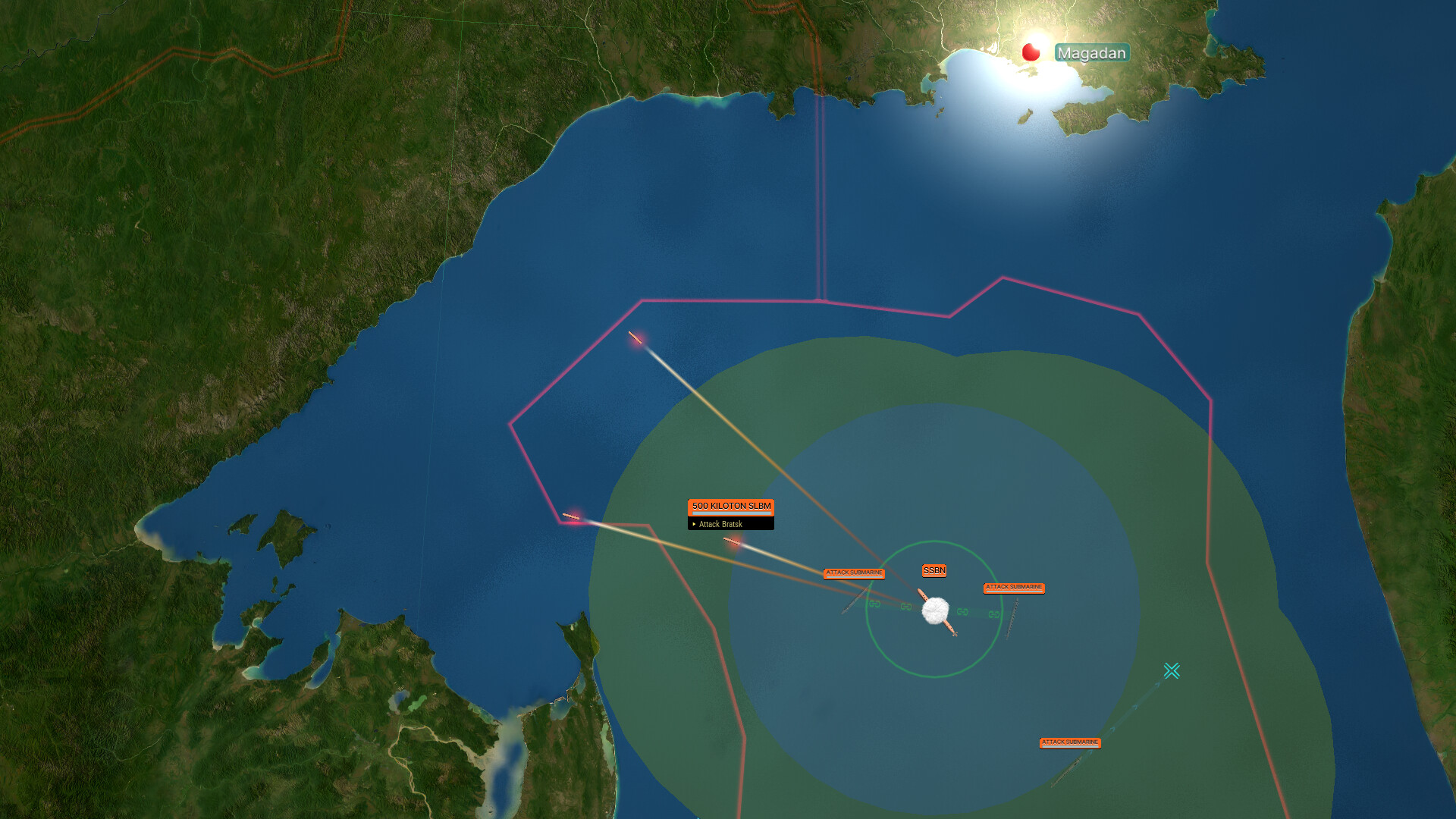 Скриншот: ICBM: Escalation
