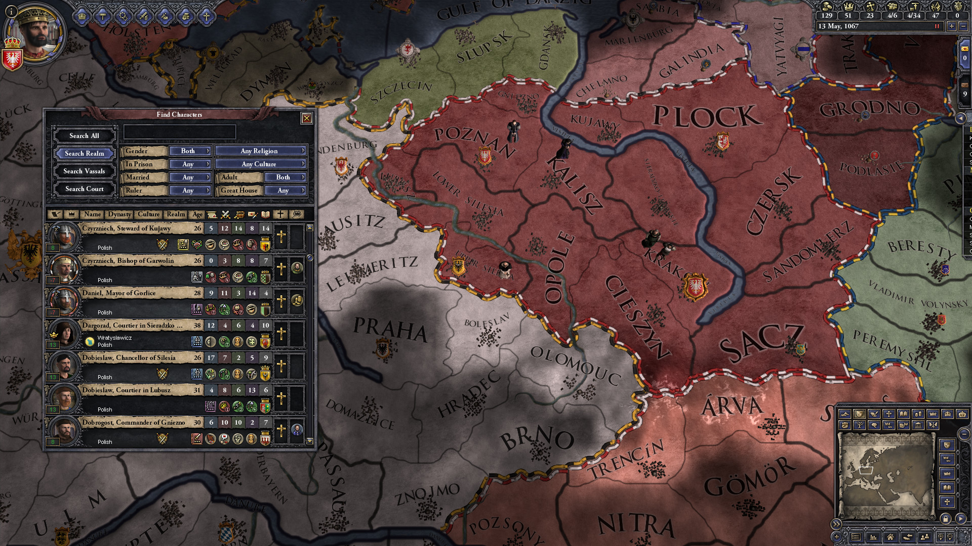 Скриншот: Crusader Kings II
