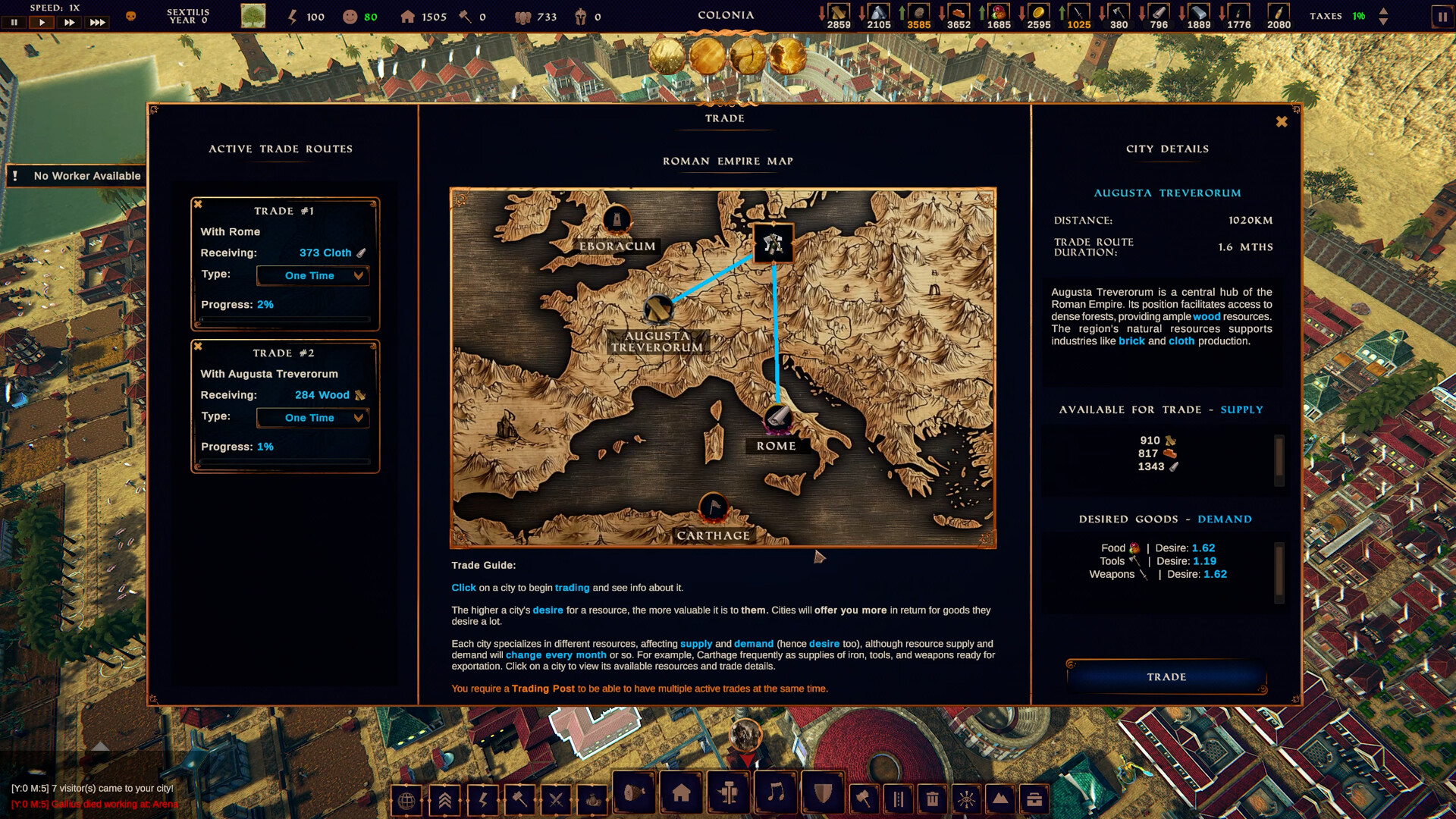 Скриншот: Roman Triumph: Survival City Builder