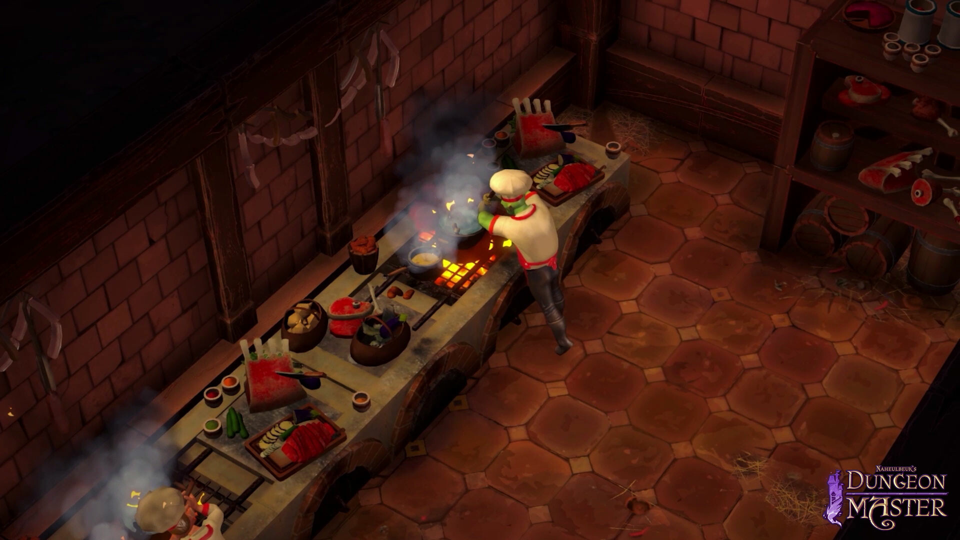 Скриншот: Naheulbeuk's Dungeon Master
