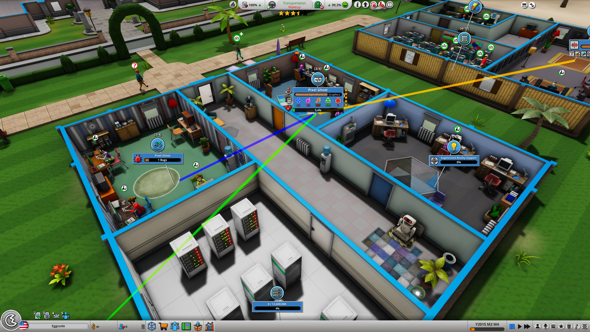 Скриншот: Mad Games Tycoon 2