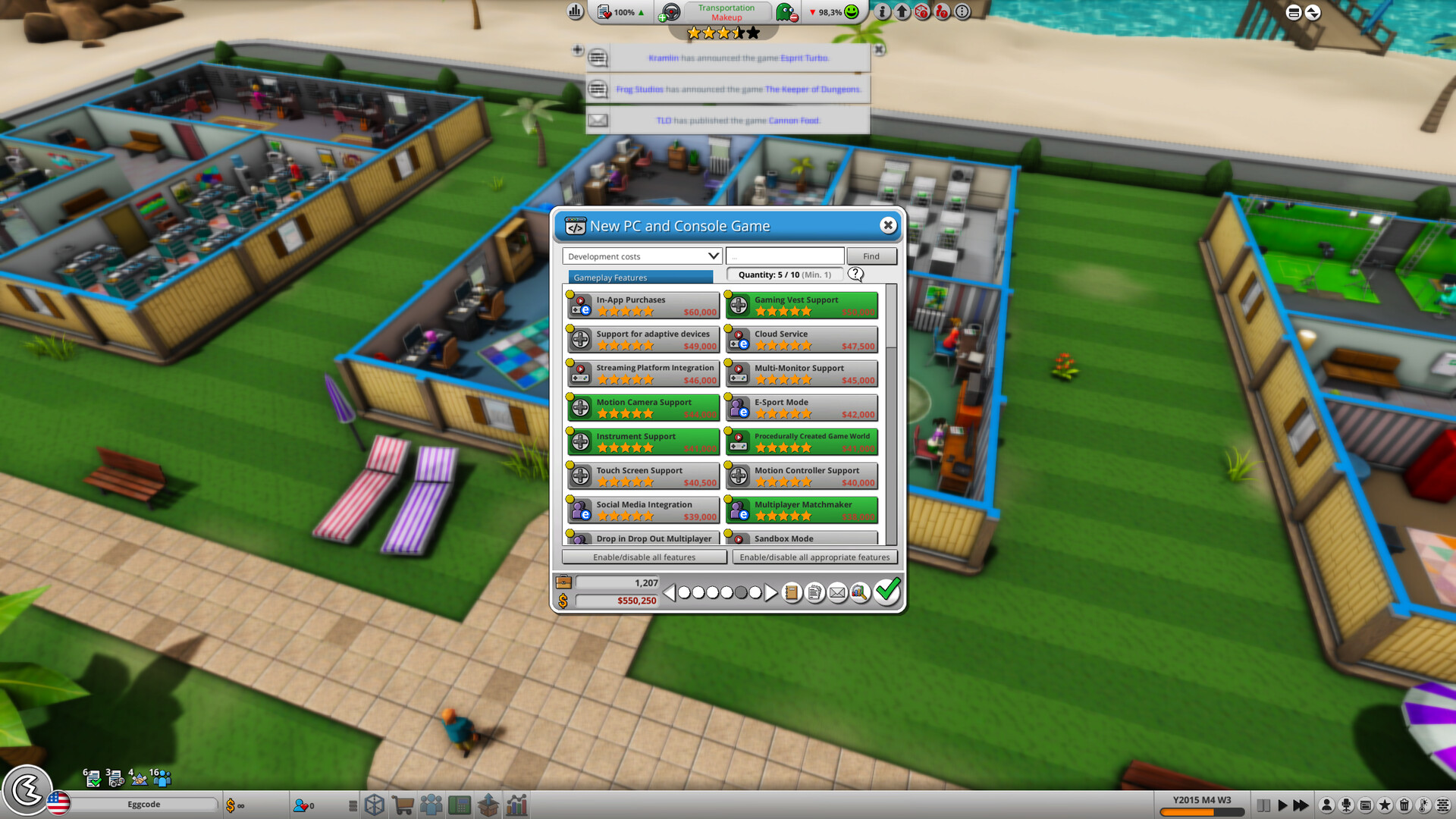 Скриншот: Mad Games Tycoon 2
