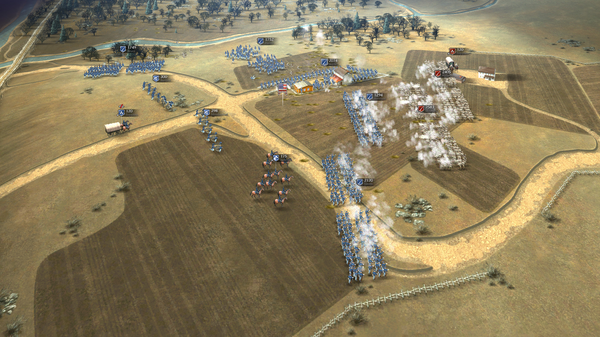 Скриншот: Ultimate General: Civil War
