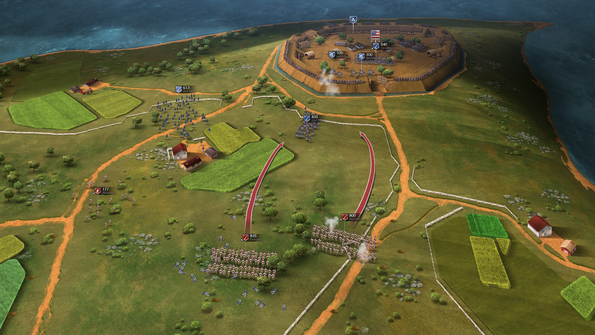 Скриншот: Ultimate General: Civil War