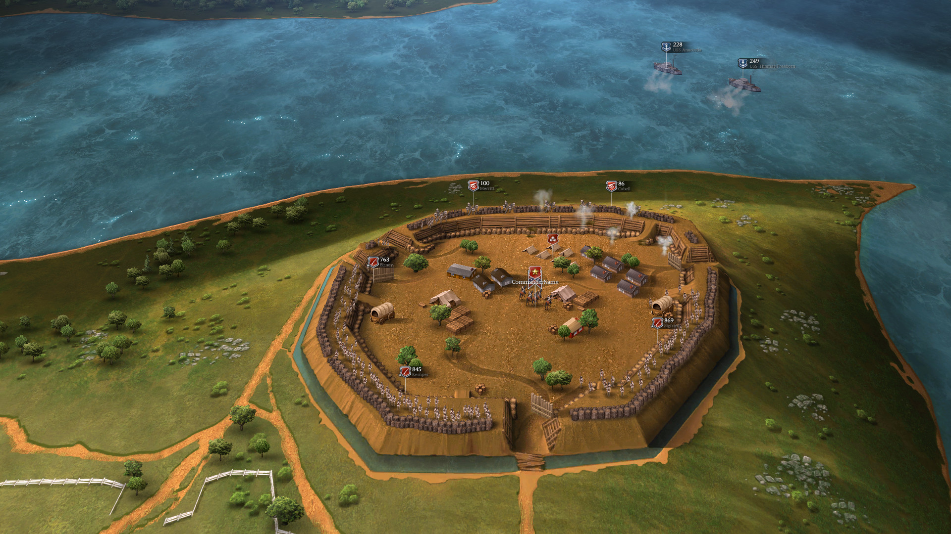 Скриншот: Ultimate General: Civil War