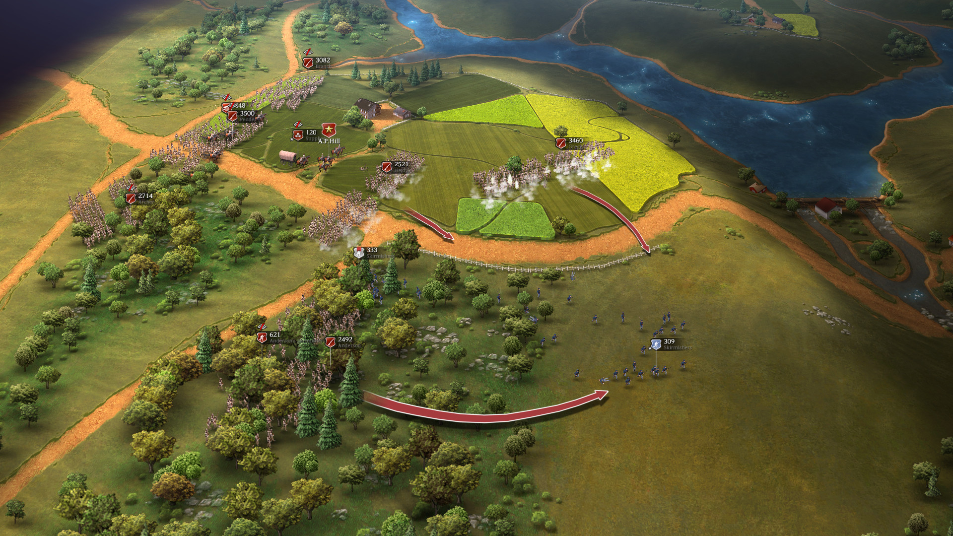 Скриншот: Ultimate General: Civil War