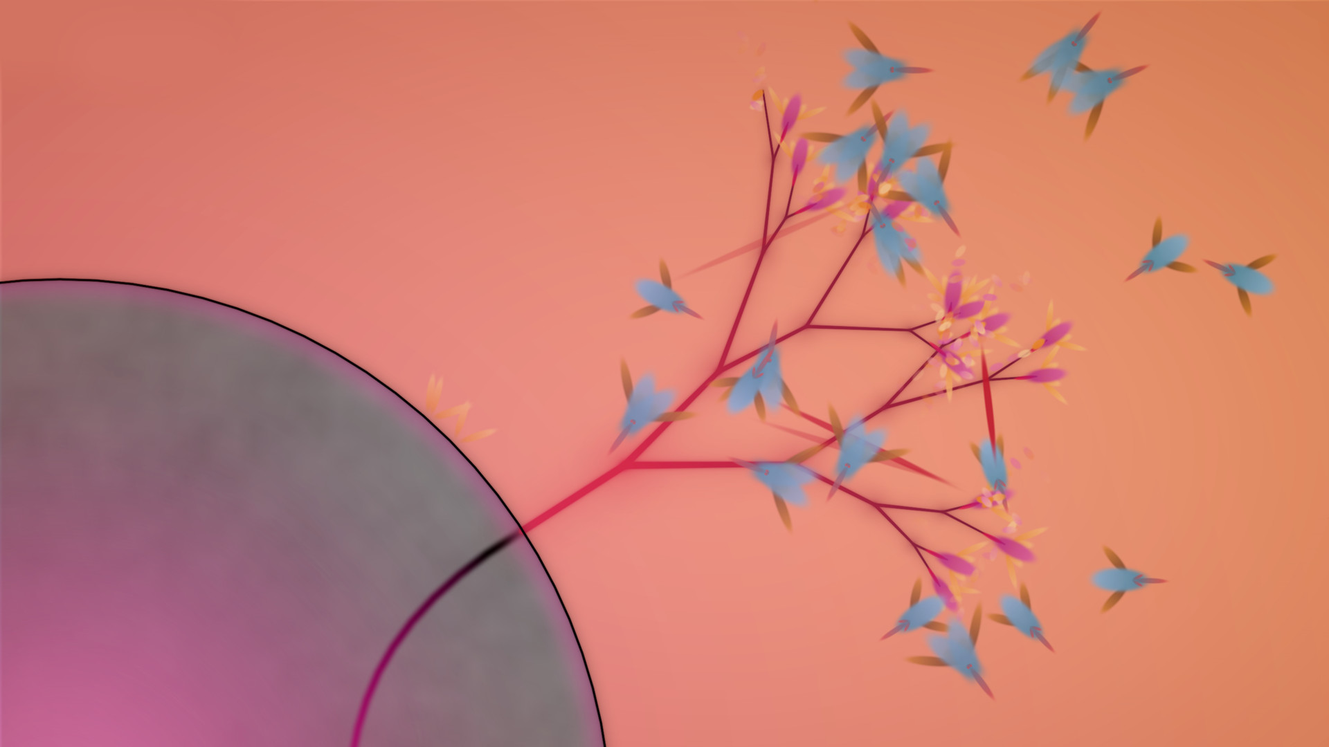 Скриншот: Eufloria HD