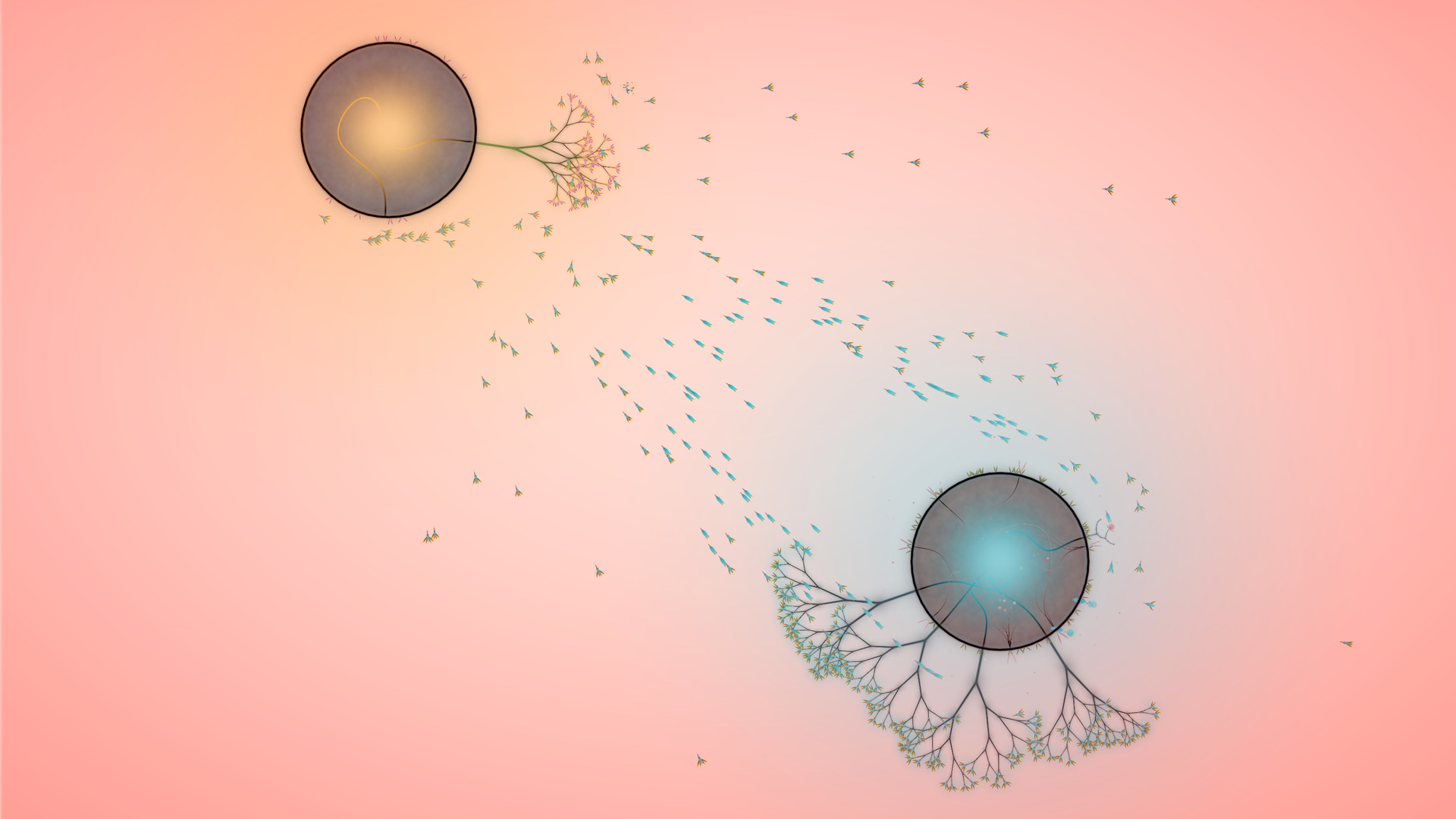 Скриншот: Eufloria HD