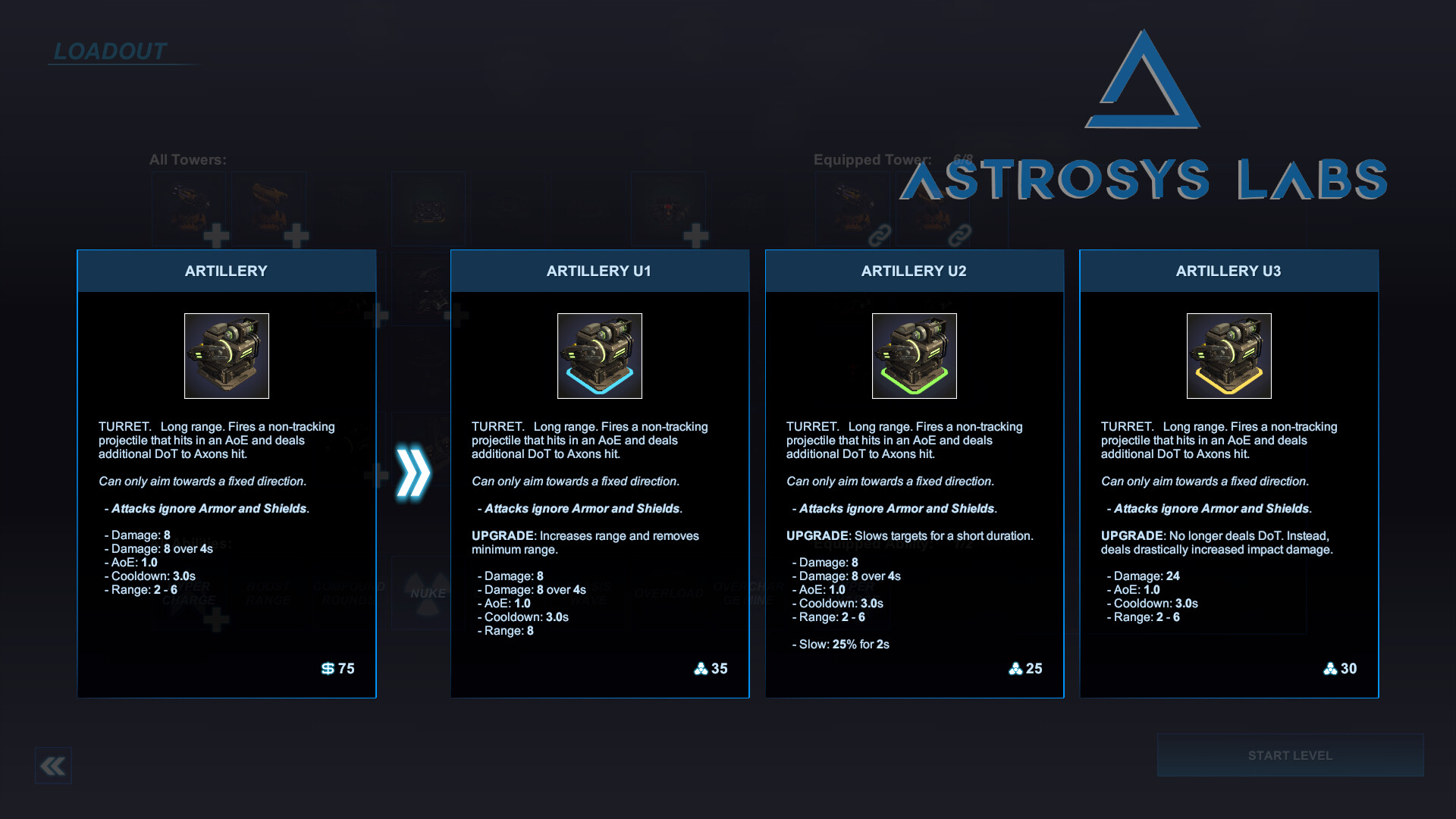 Скриншот: Axon TD: Uprising - Tower Defense