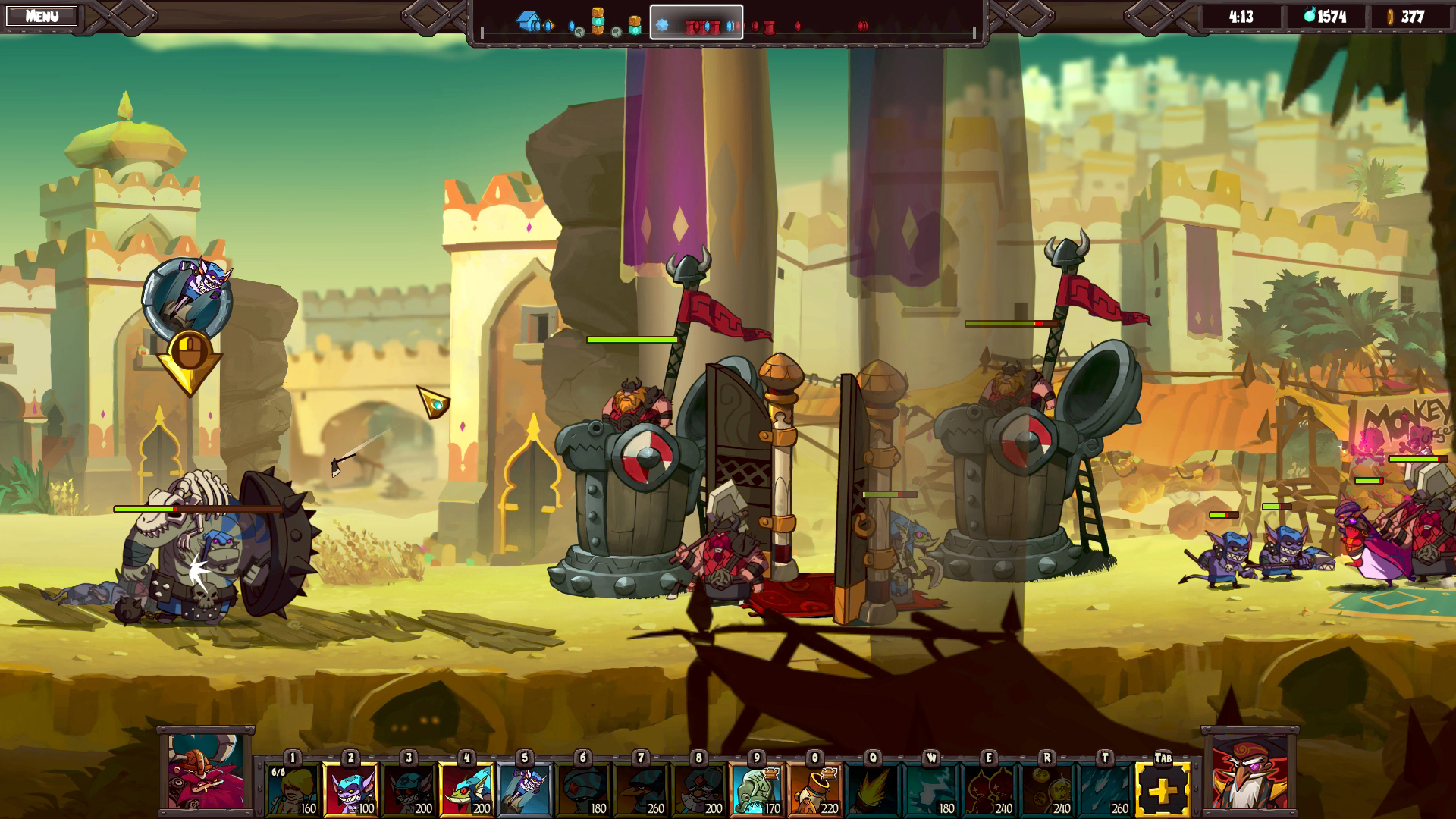 Скриншот: Swords and Soldiers 2 Shawarmageddon