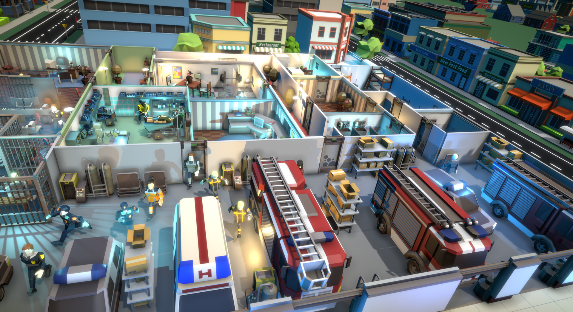Скриншот: Rescue HQ - The Tycoon