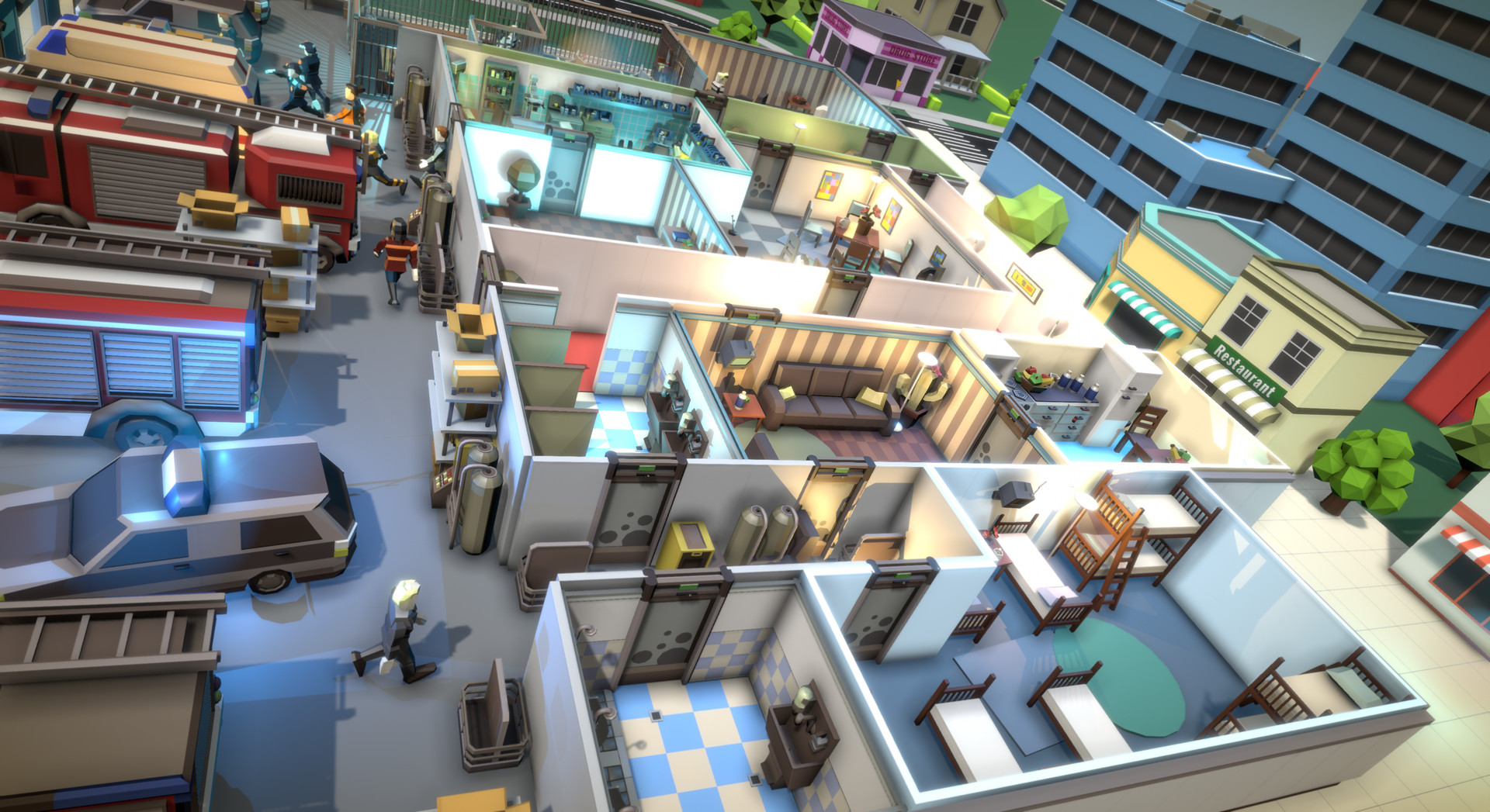 Скриншот: Rescue HQ - The Tycoon
