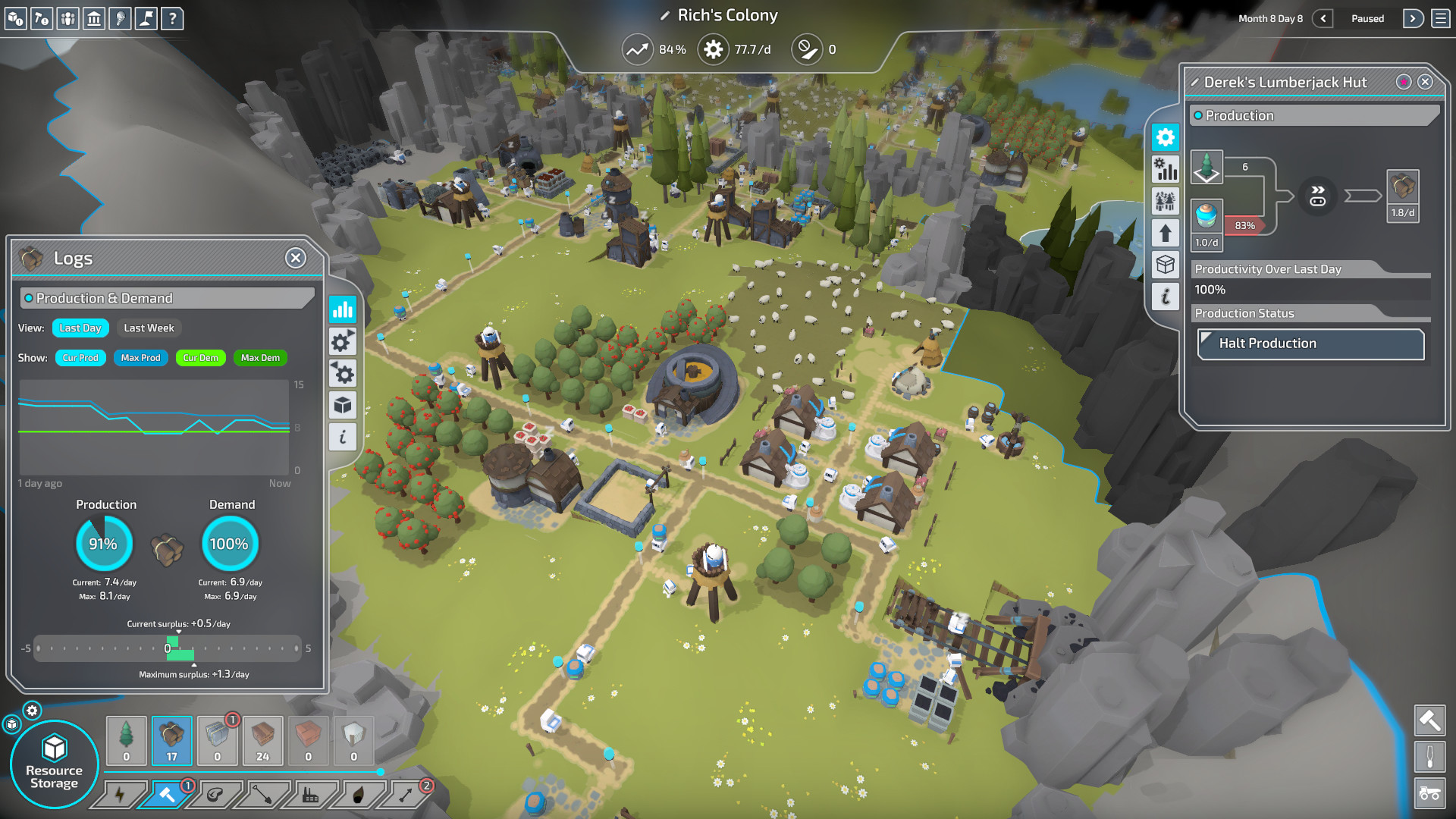 Скриншот: The Colonists