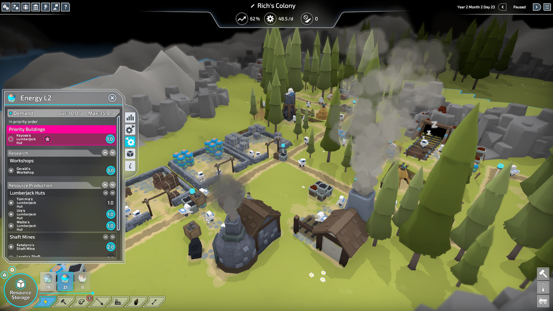 Скриншот: The Colonists