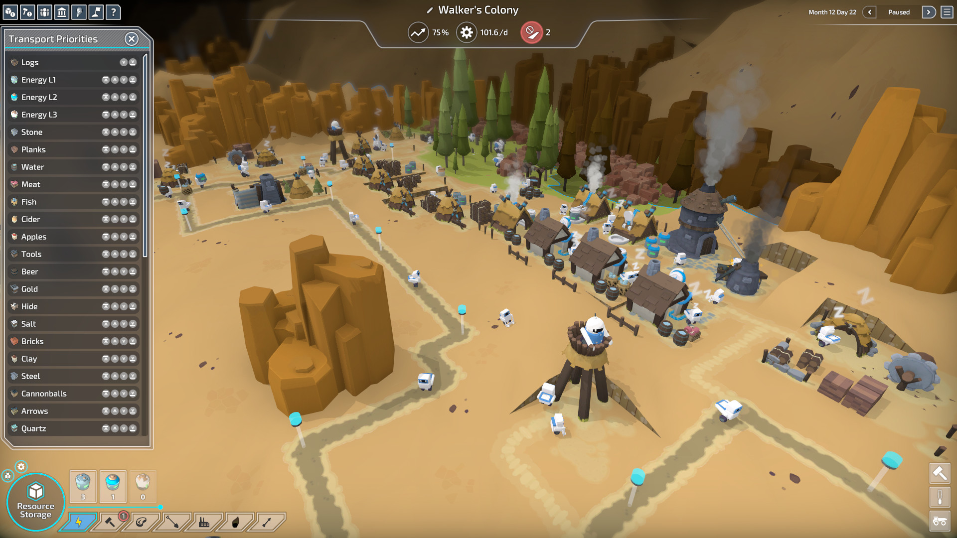 Скриншот: The Colonists