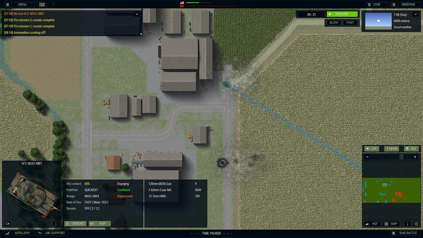 Скриншот: Armored Brigade