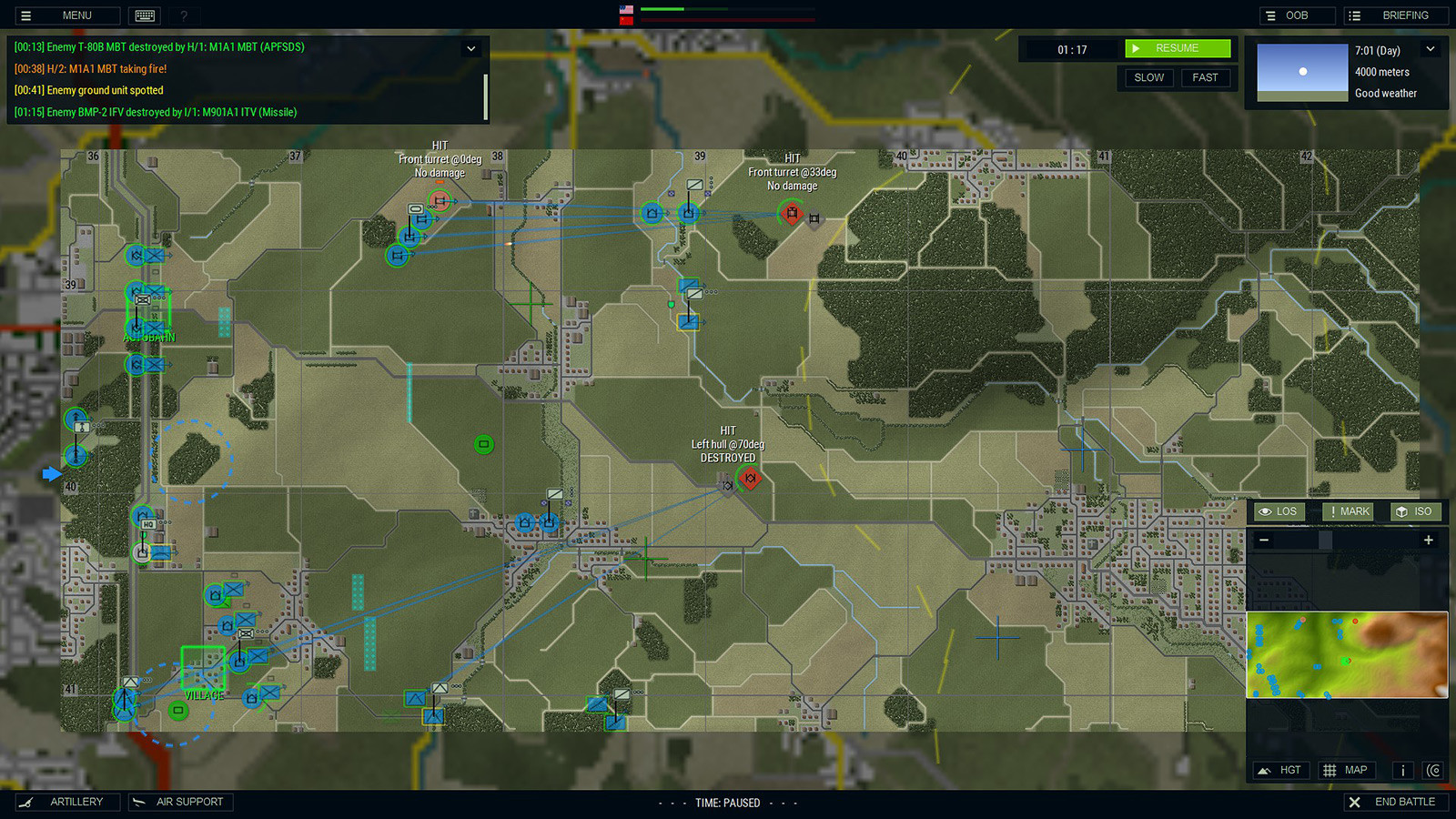 Скриншот: Armored Brigade