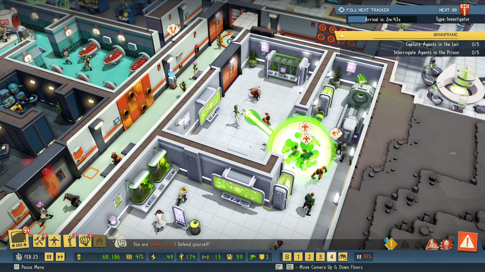 Скриншот: Evil Genius 2: World Domination