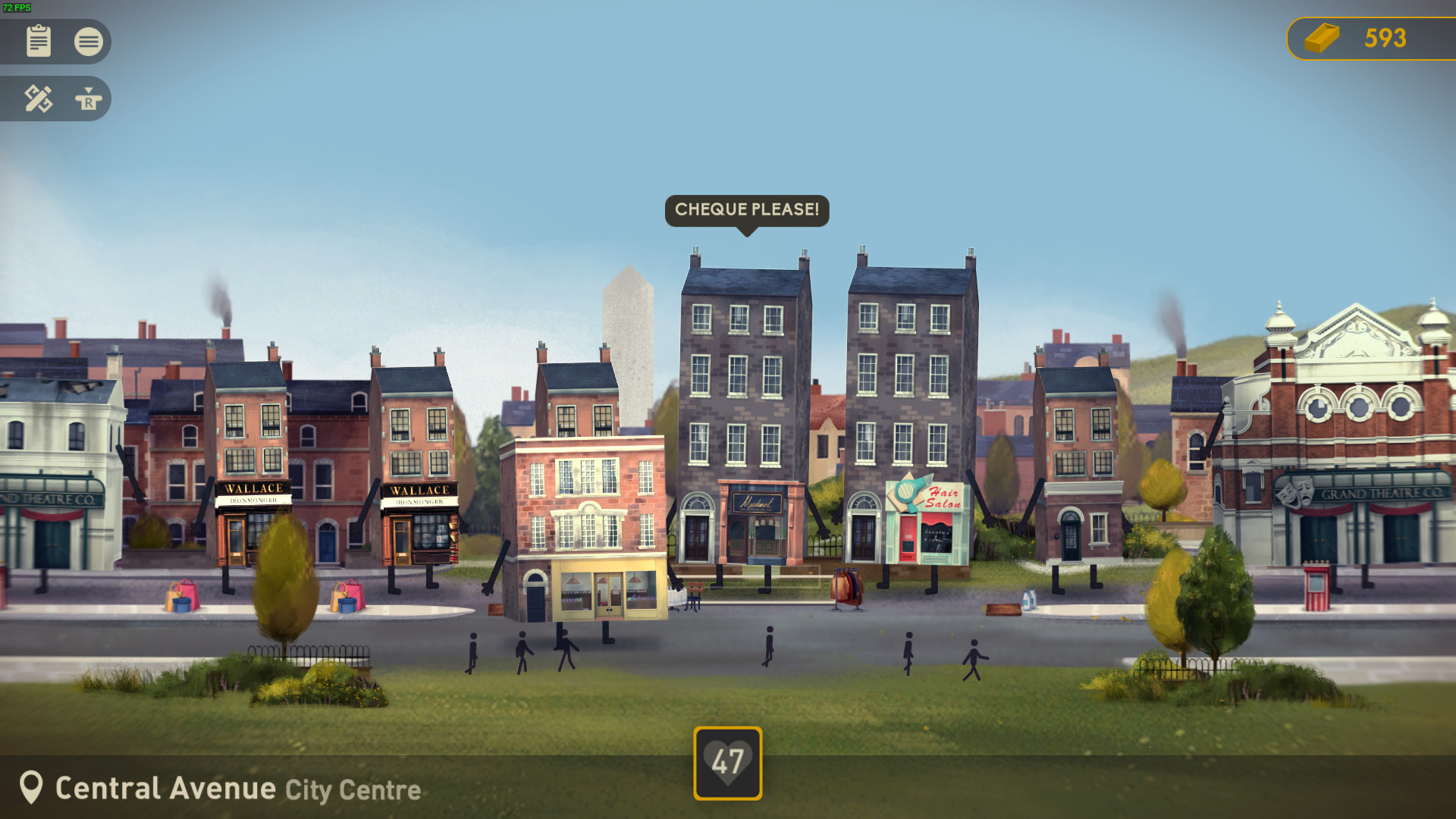 Скриншот: Buildings Have Feelings Too!