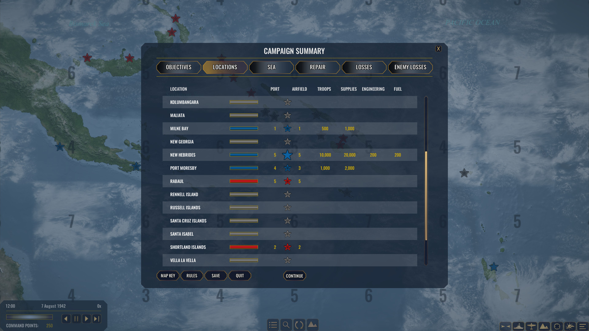 Скриншот: War on the Sea