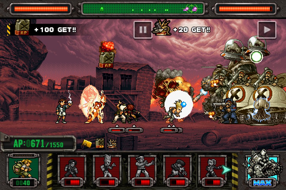 Скриншот: METAL SLUG DEFENSE