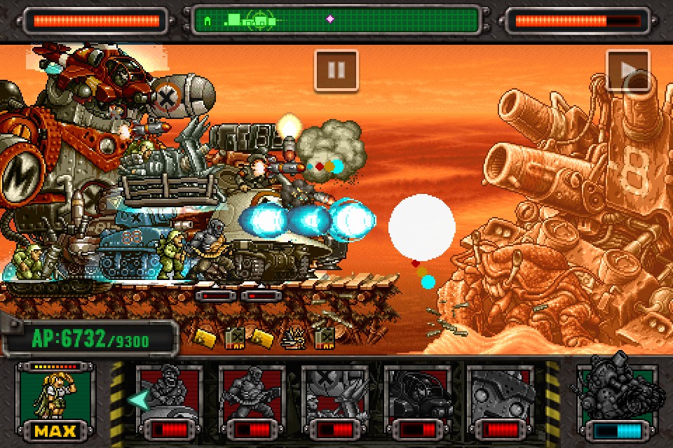 Скриншот: METAL SLUG DEFENSE