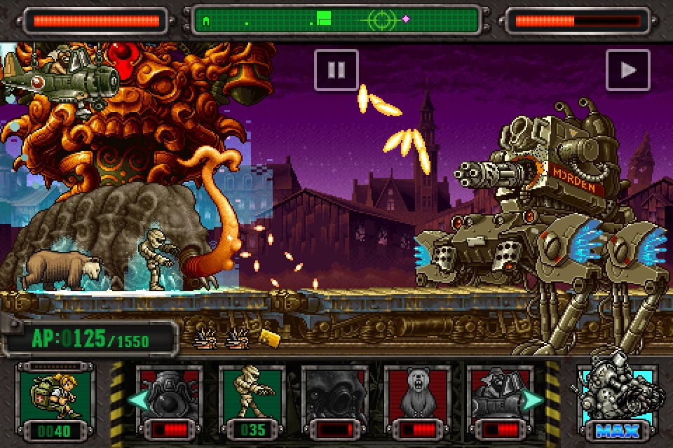 Скриншот: METAL SLUG DEFENSE
