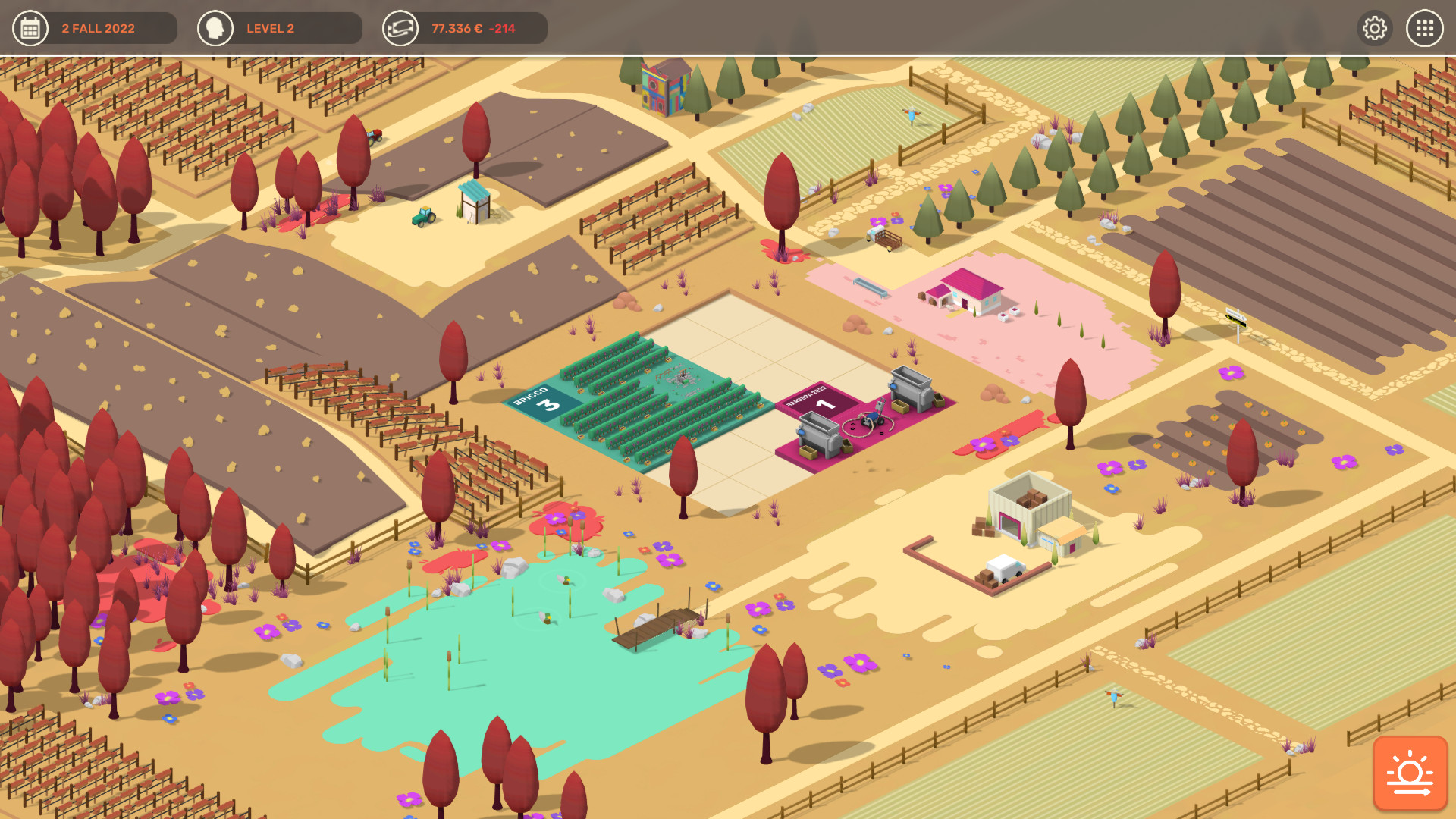 Скриншот: Hundred Days - Winemaking Simulator
