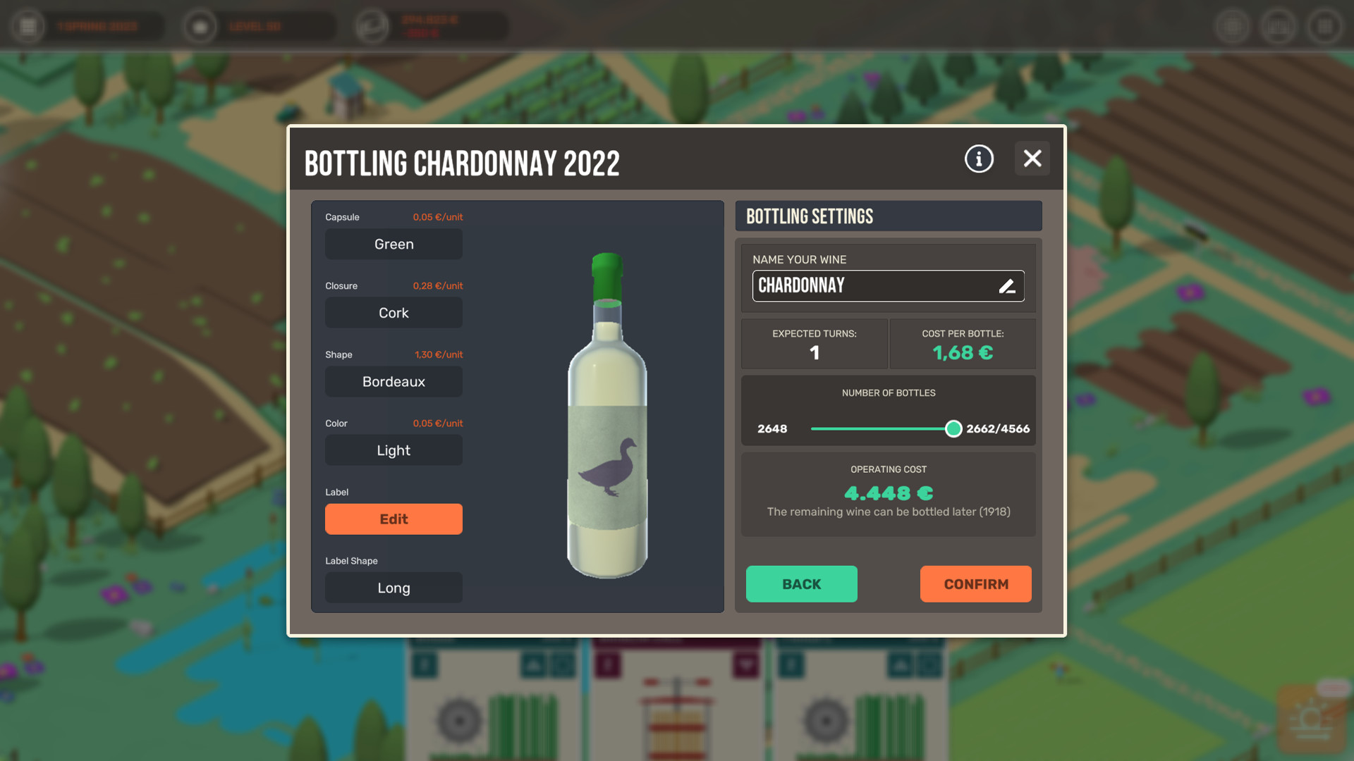 Скриншот: Hundred Days - Winemaking Simulator