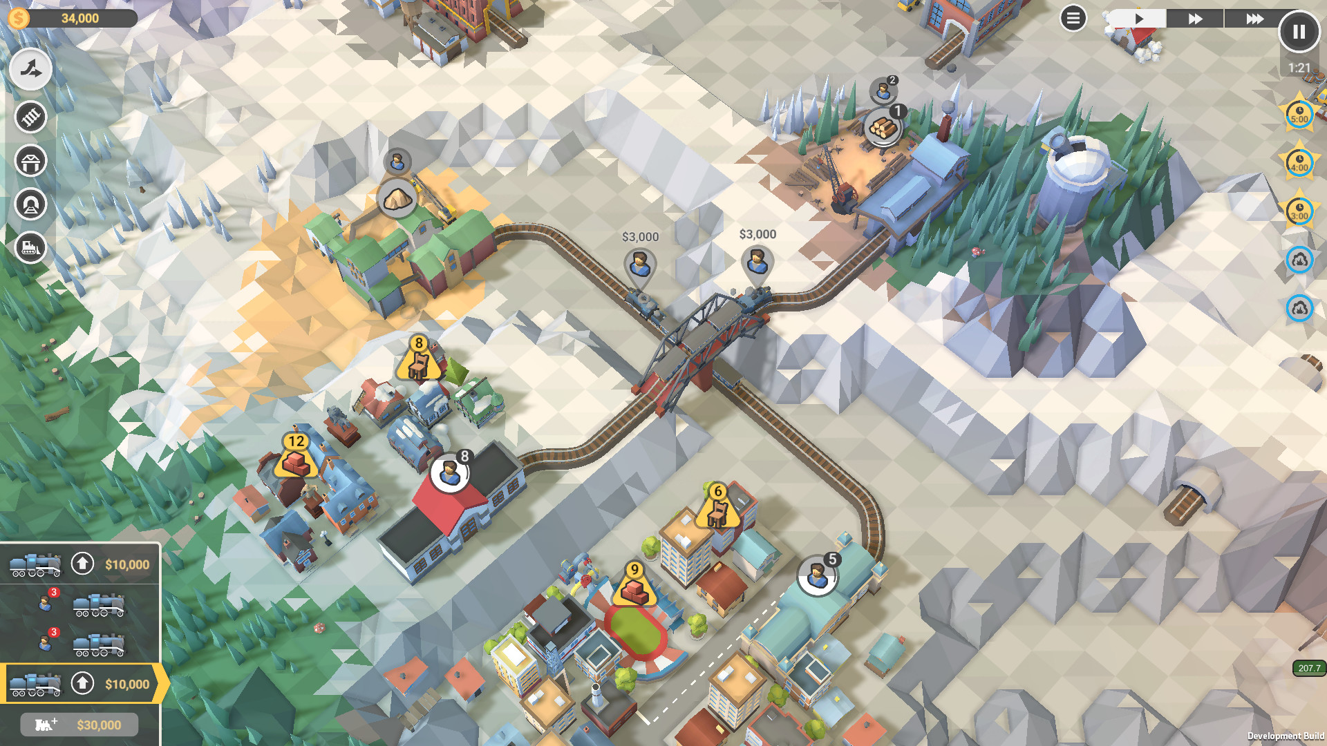 Скриншот: Train Valley 2