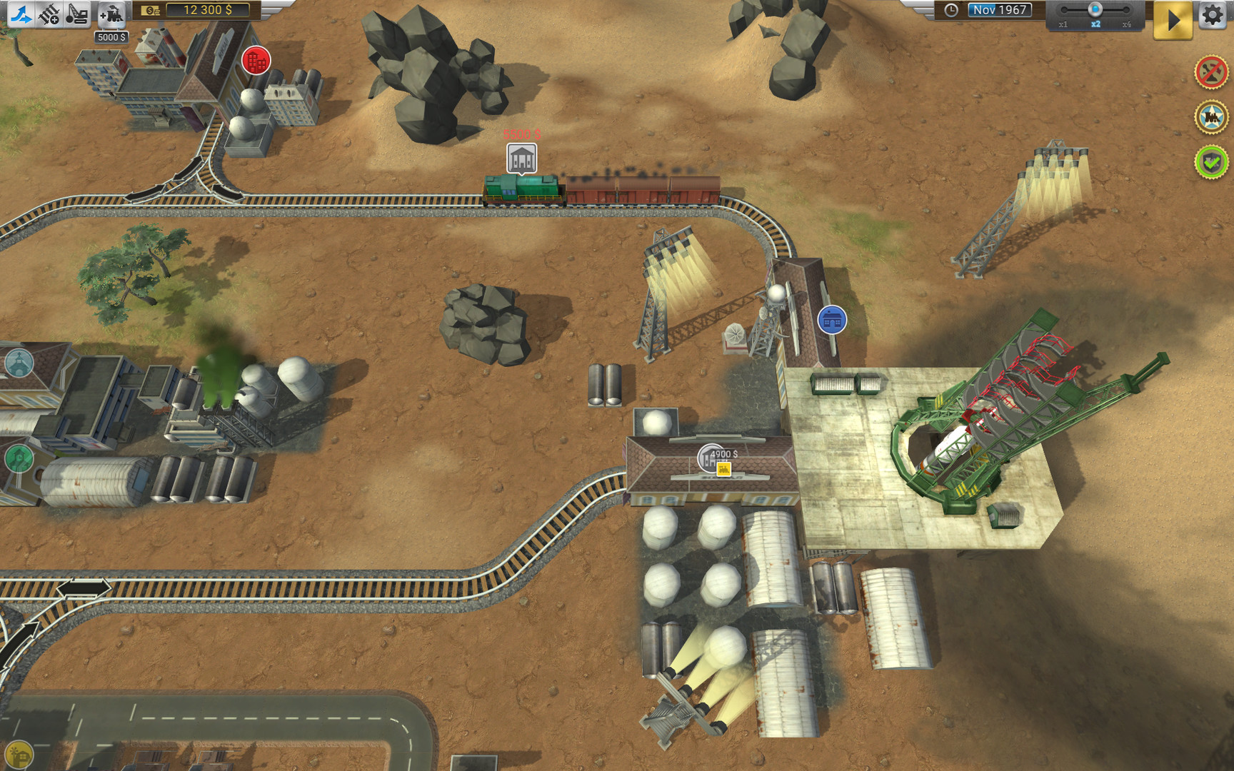 Скриншот: Train Valley