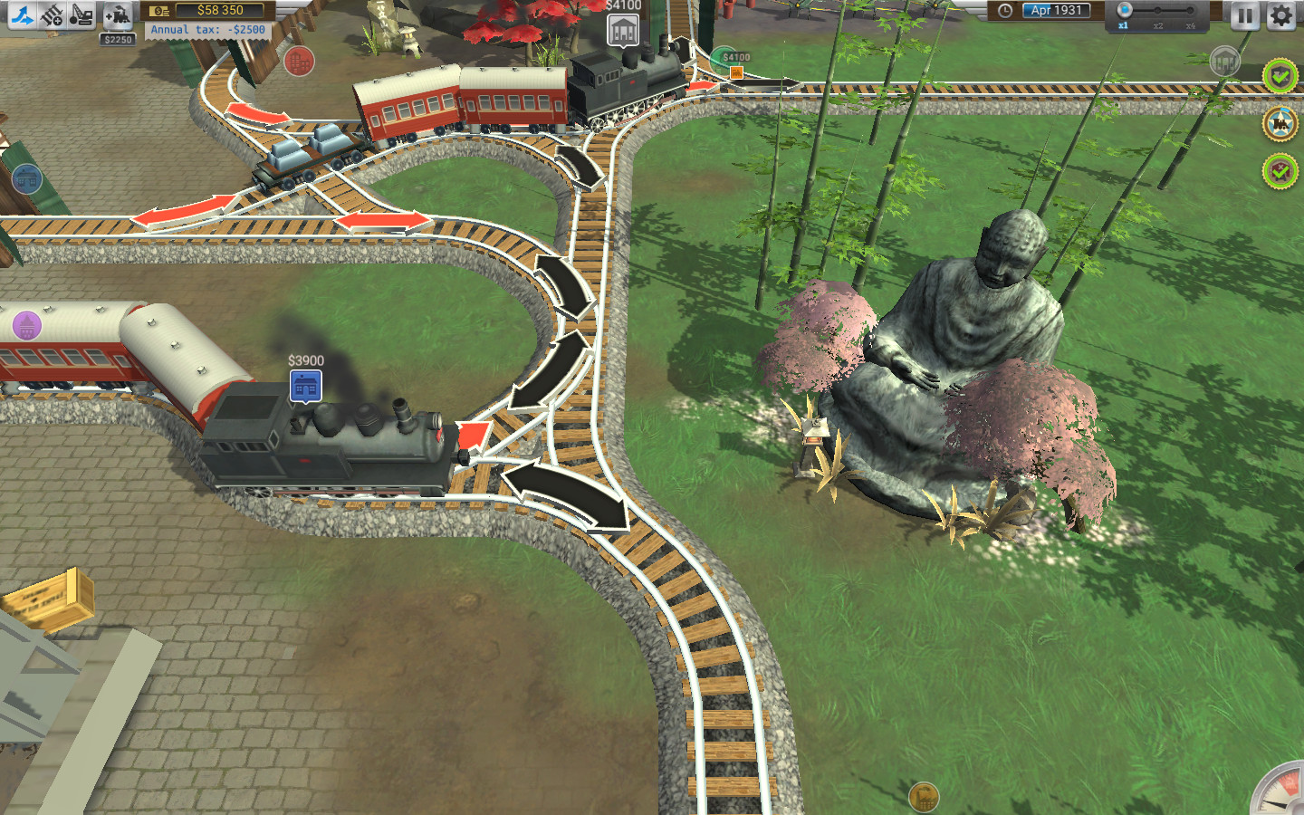 Скриншот: Train Valley