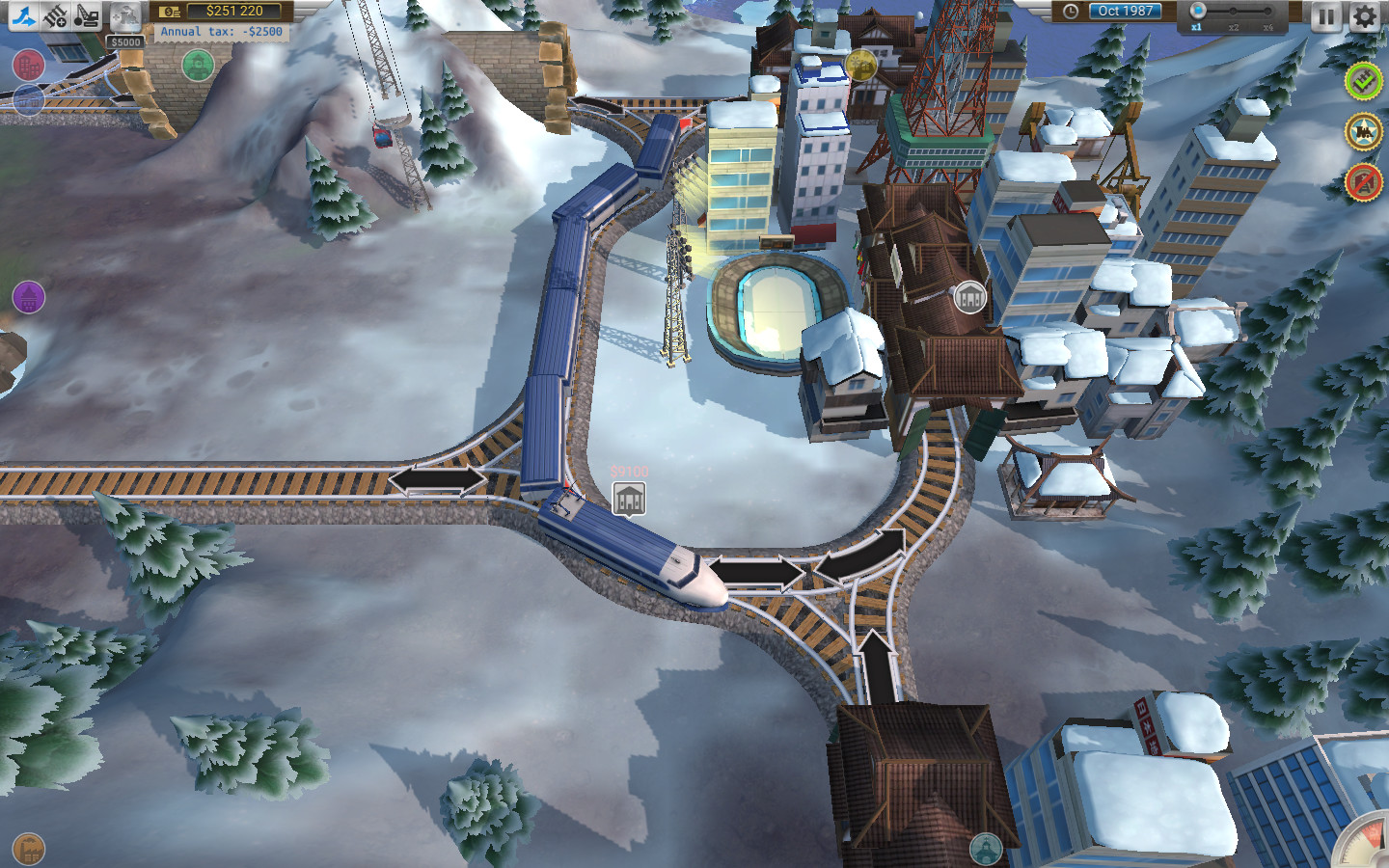 Скриншот: Train Valley