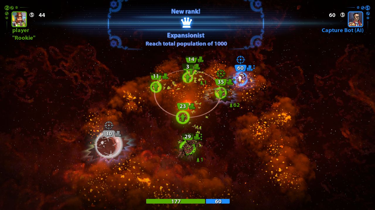 Скриншот: Planets Under Attack