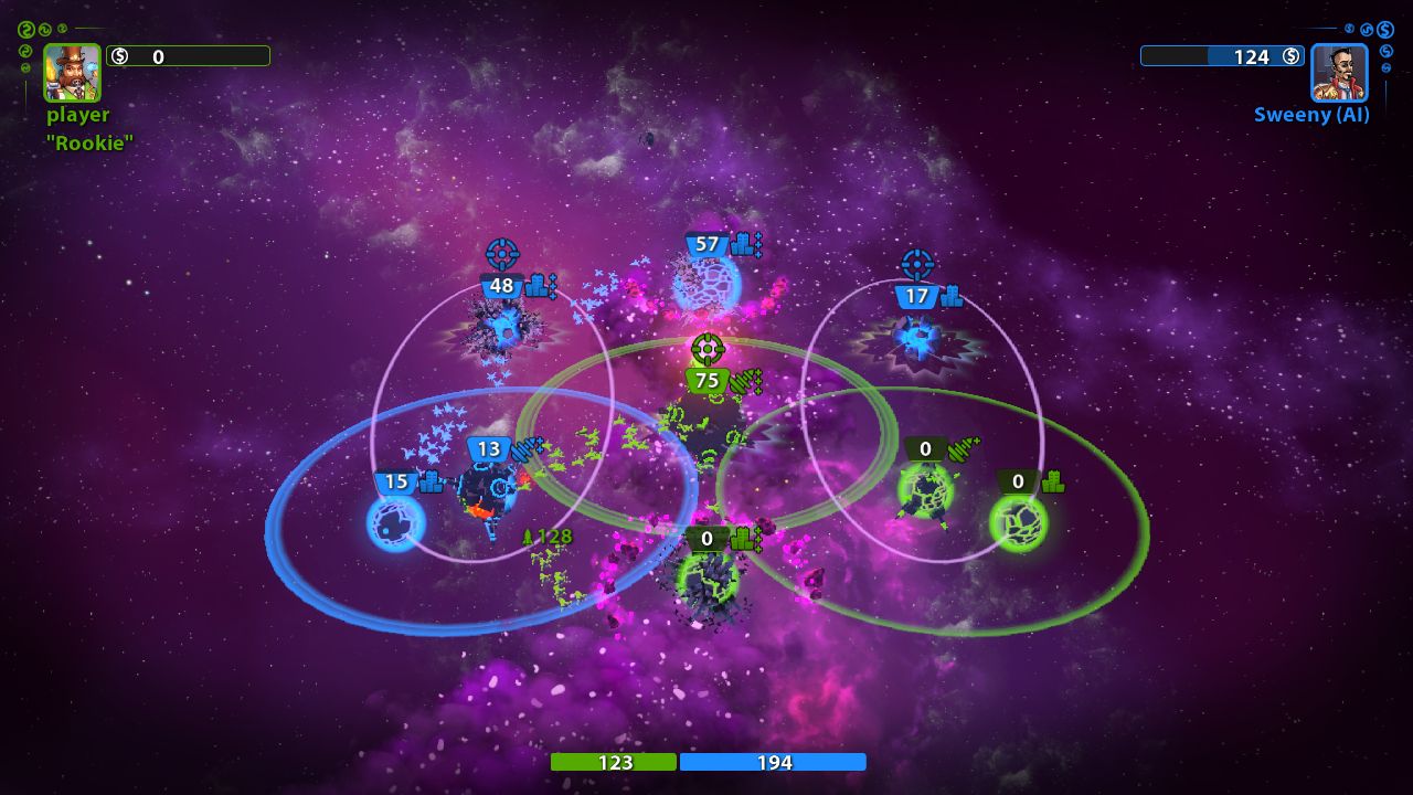 Скриншот: Planets Under Attack