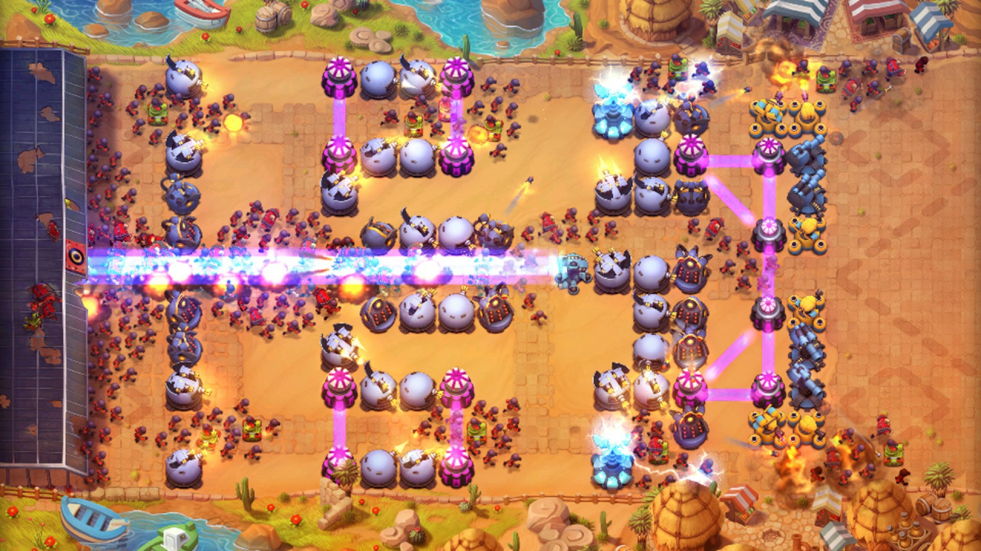 Скриншот:  Fieldrunners 2