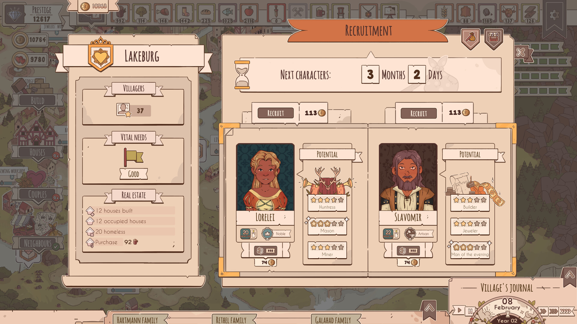 Скриншот: Lakeburg Legacies