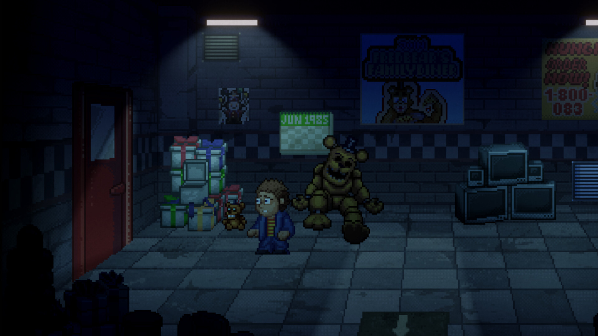Скриншот: Five Nights at Freddy's: Into the Pit