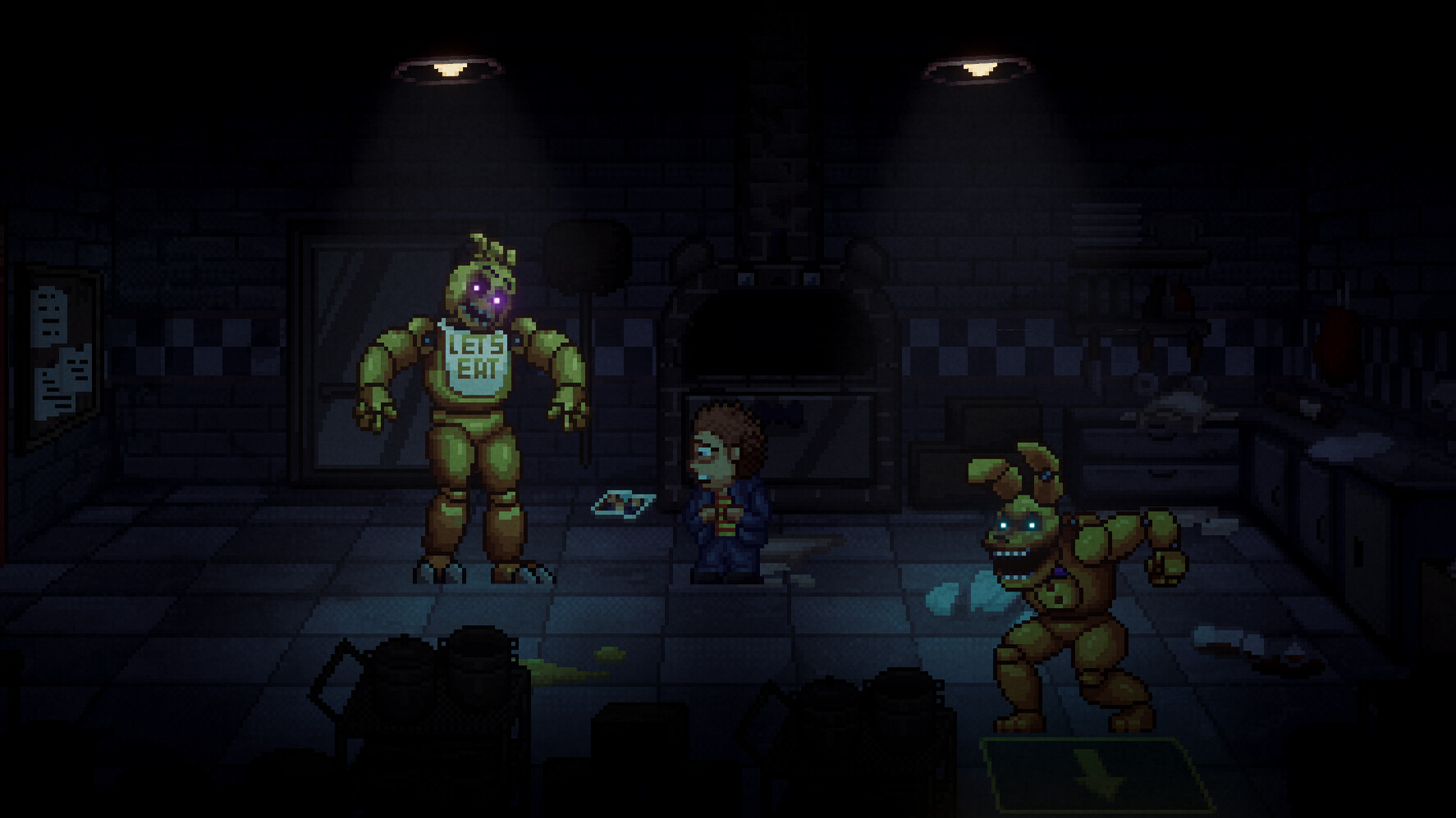 Скриншот: Five Nights at Freddy's: Into the Pit