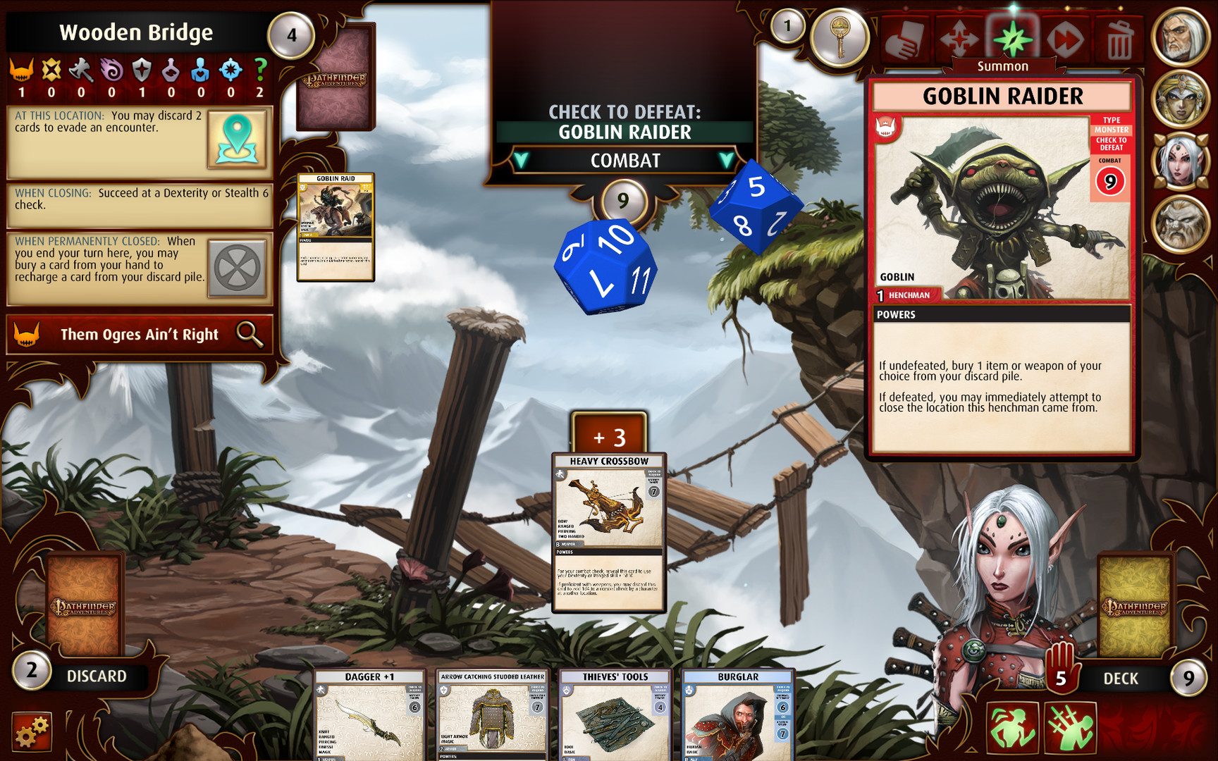 Скриншот: Pathfinder Adventures